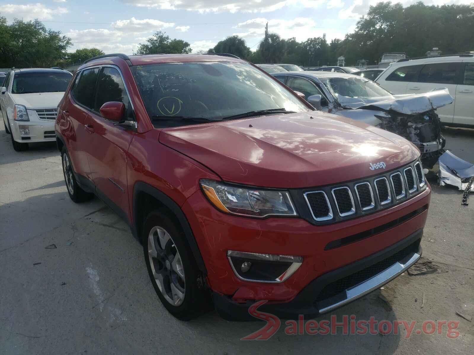 3C4NJCCB1KT664511 2019 JEEP COMPASS