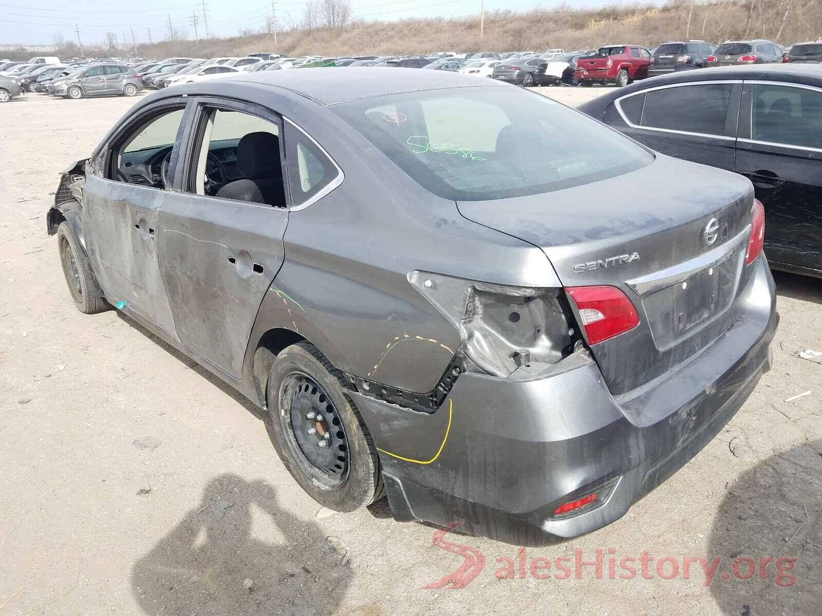 3N1AB7AP0KY245637 2019 NISSAN SENTRA