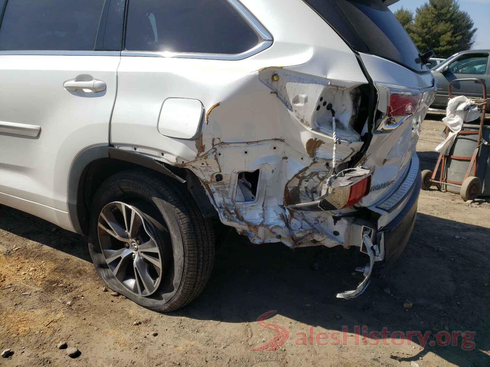 5TDJKRFH6GS226597 2016 TOYOTA HIGHLANDER