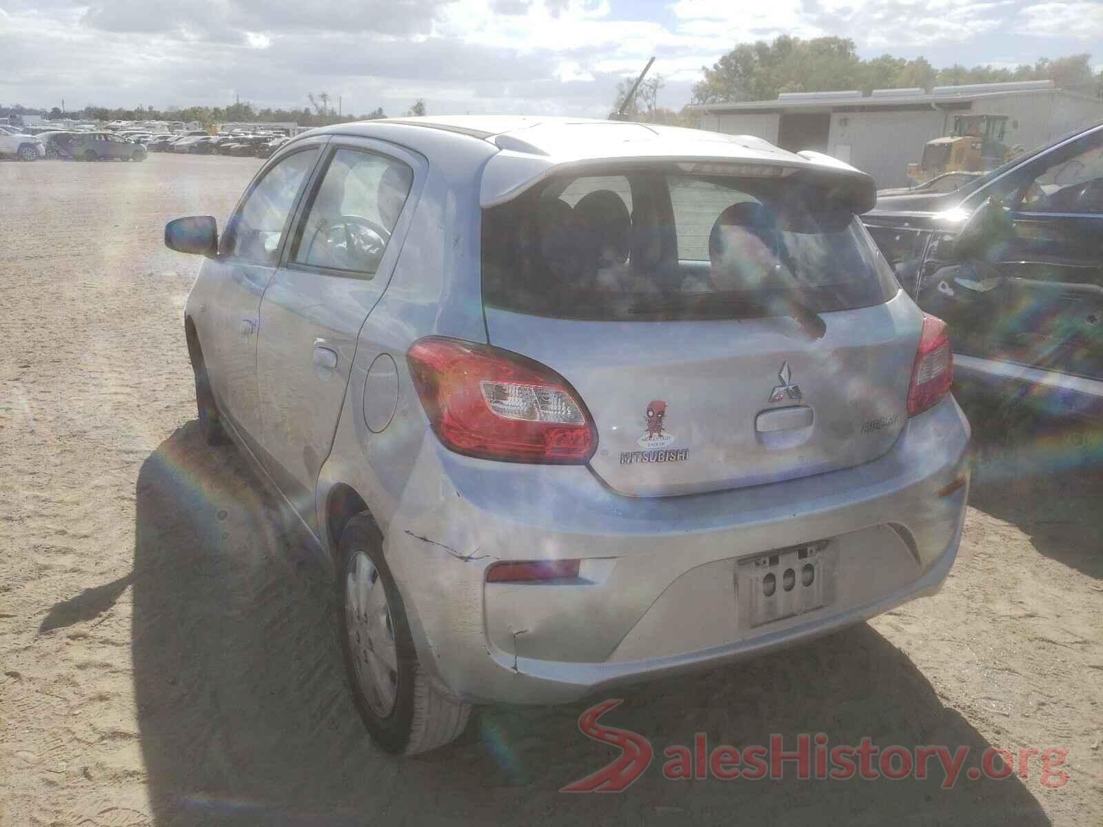 ML32A3HJ6HH003389 2017 MITSUBISHI MIRAGE