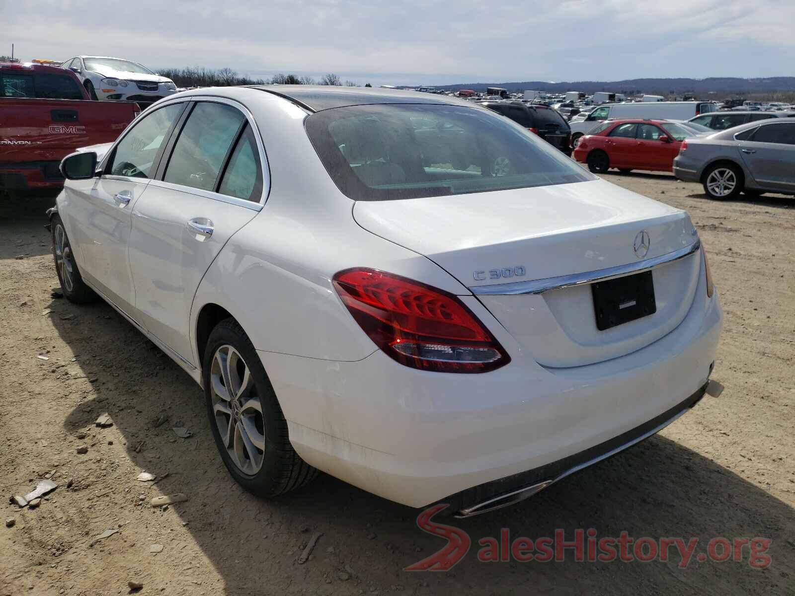 WDDWF4KB8JR378861 2018 MERCEDES-BENZ C CLASS