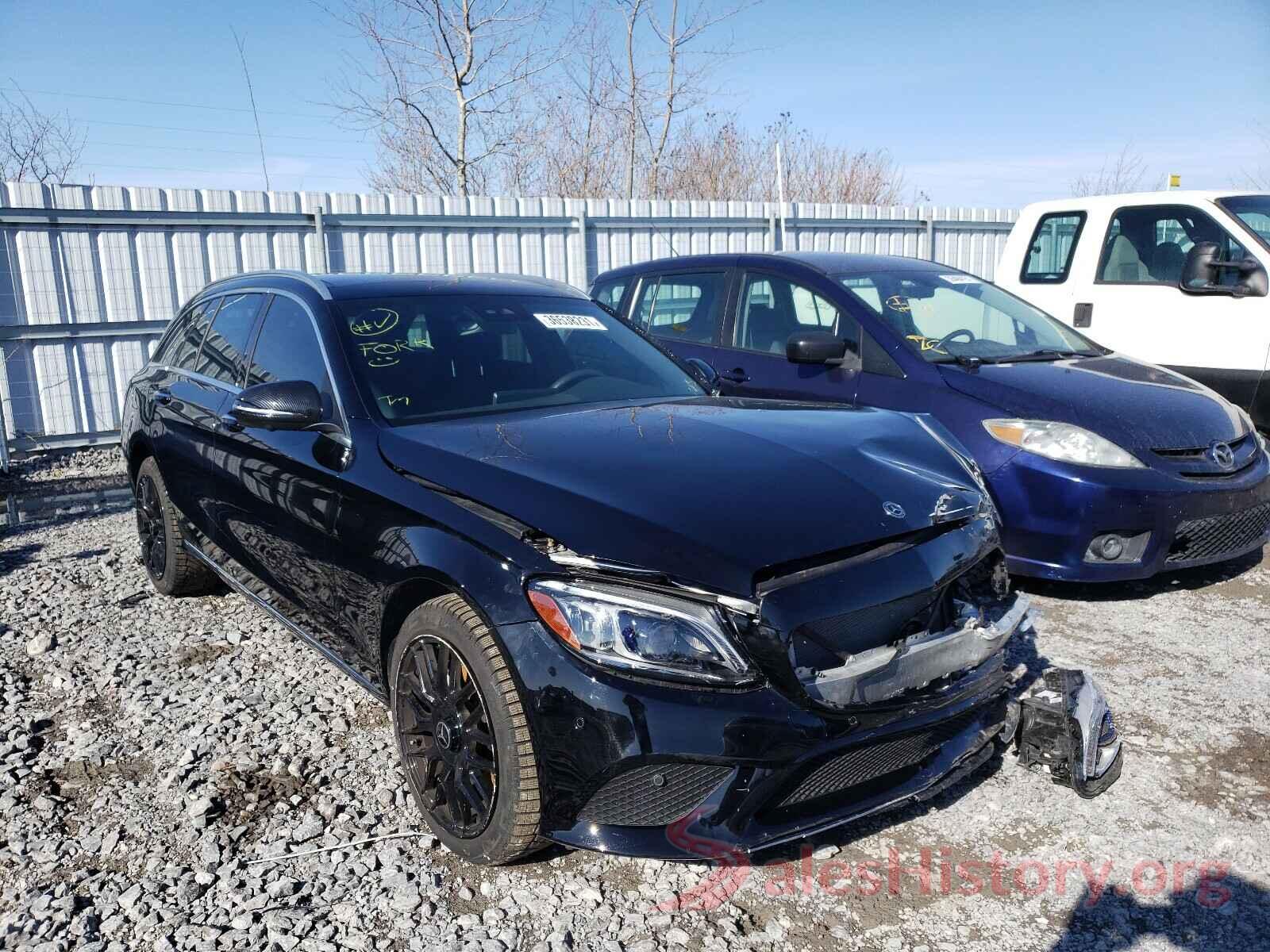 WDDWH8EB3KF822681 2019 MERCEDES-BENZ C CLASS