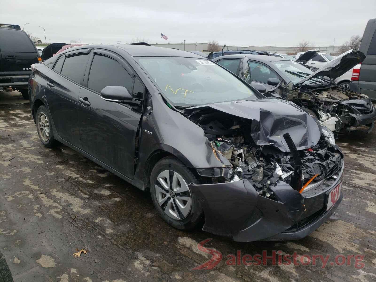 JTDKARFU4J3554212 2018 TOYOTA PRIUS