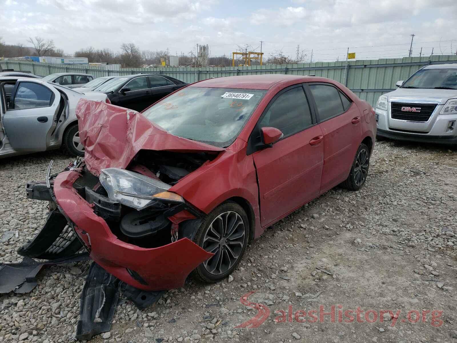 5YFBURHEXGP477407 2016 TOYOTA COROLLA