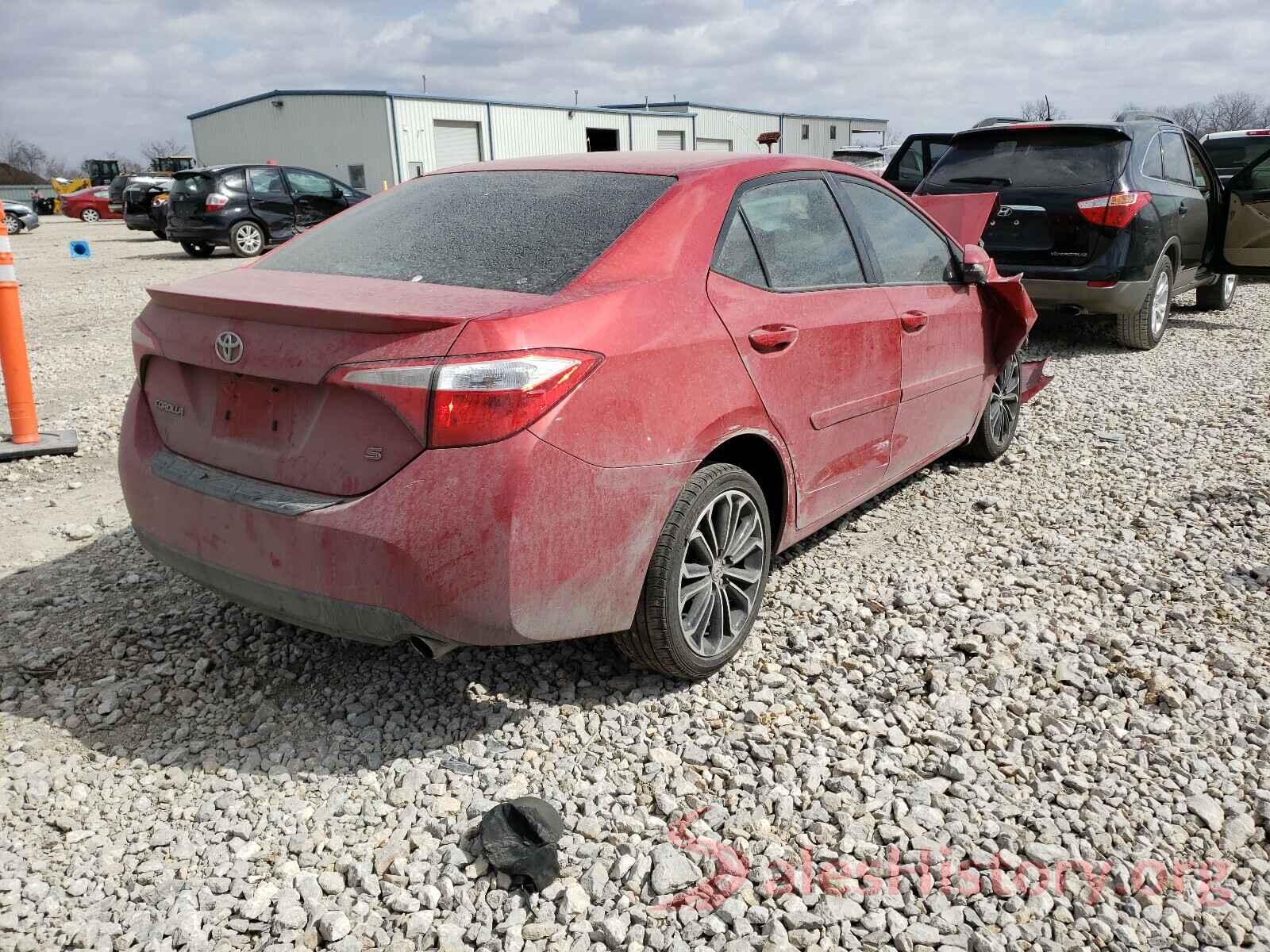 5YFBURHEXGP477407 2016 TOYOTA COROLLA