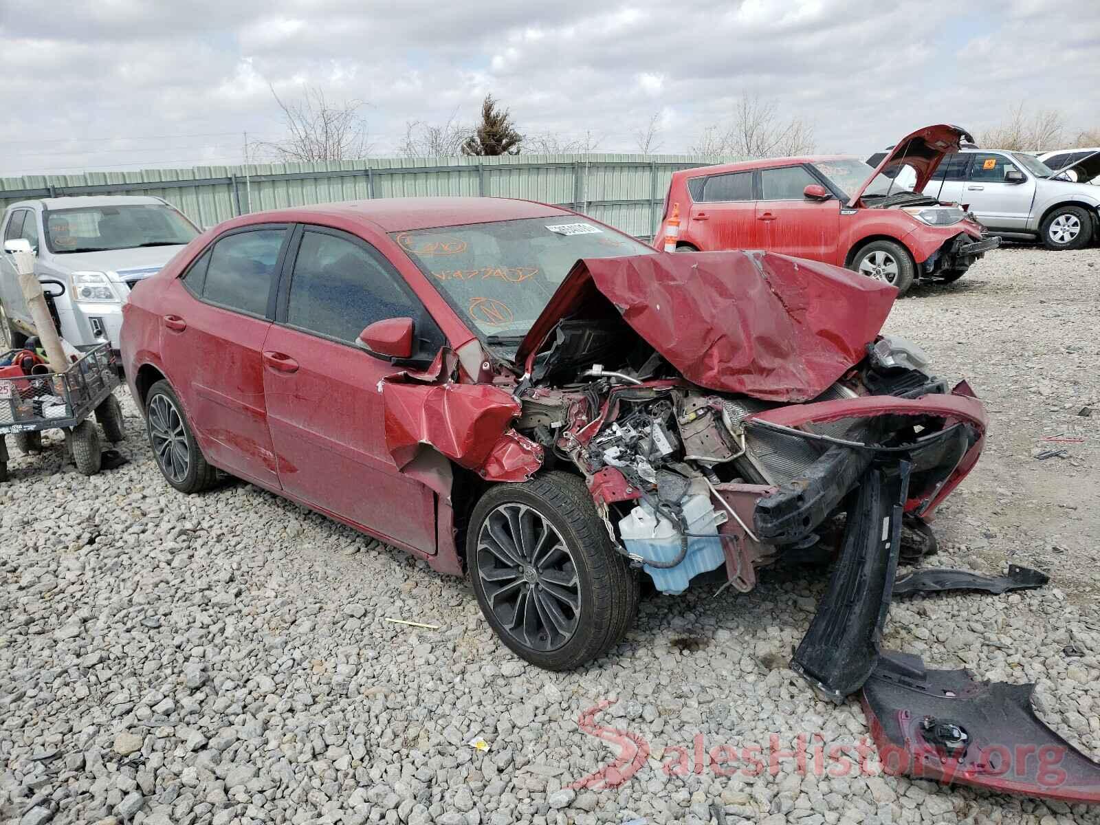 5YFBURHEXGP477407 2016 TOYOTA COROLLA