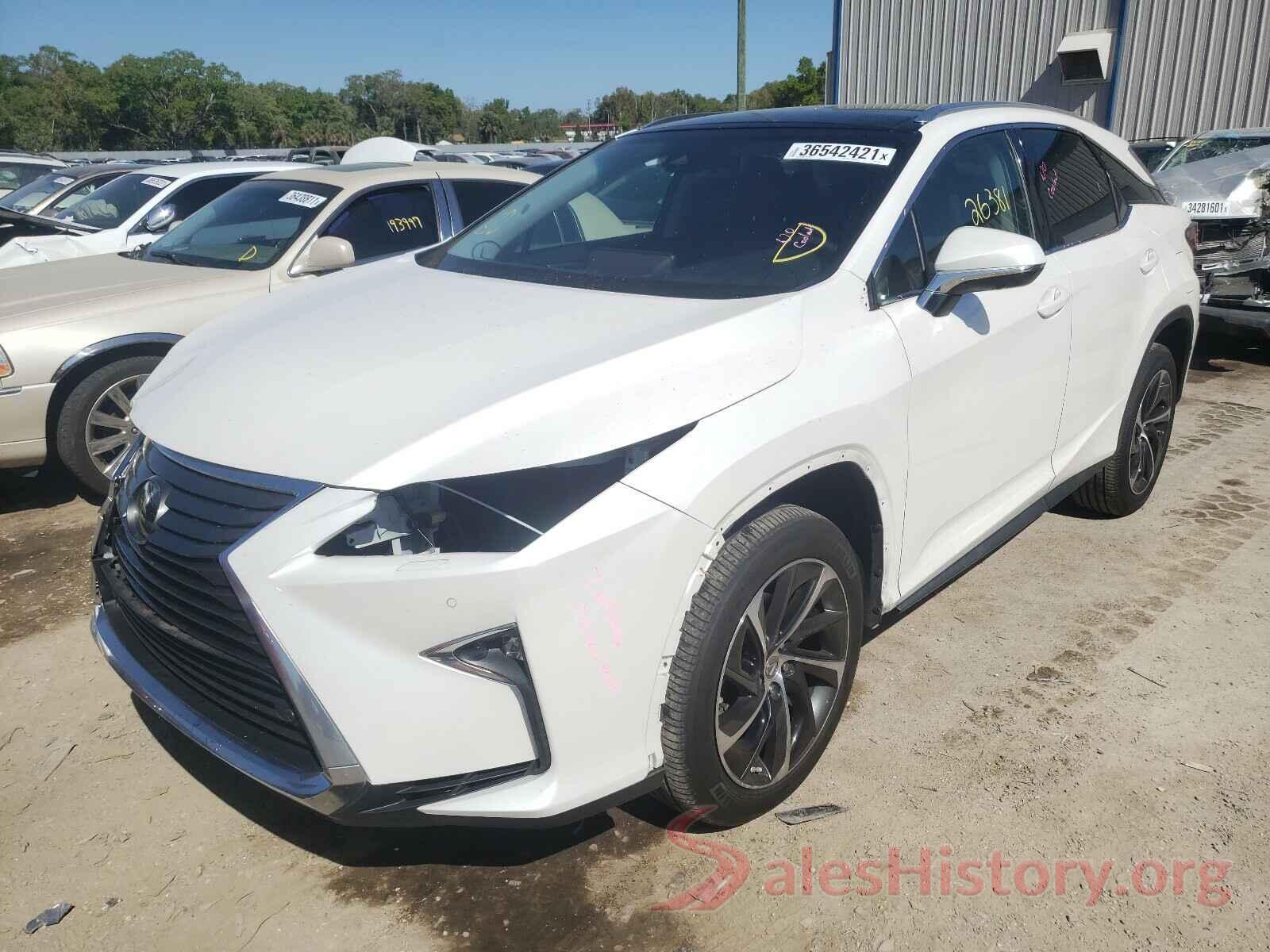 2T2ZZMCA6HC057437 2017 LEXUS RX350