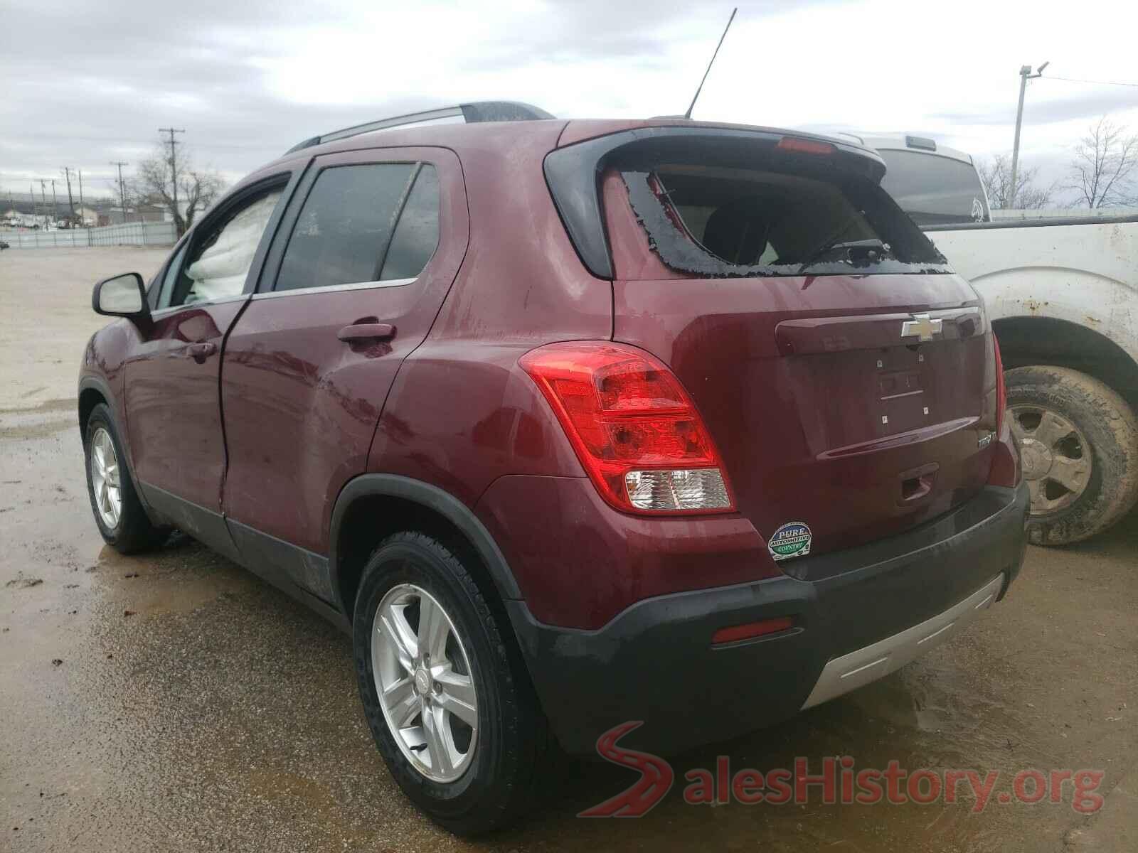 3GNCJLSB2GL186669 2016 CHEVROLET TRAX