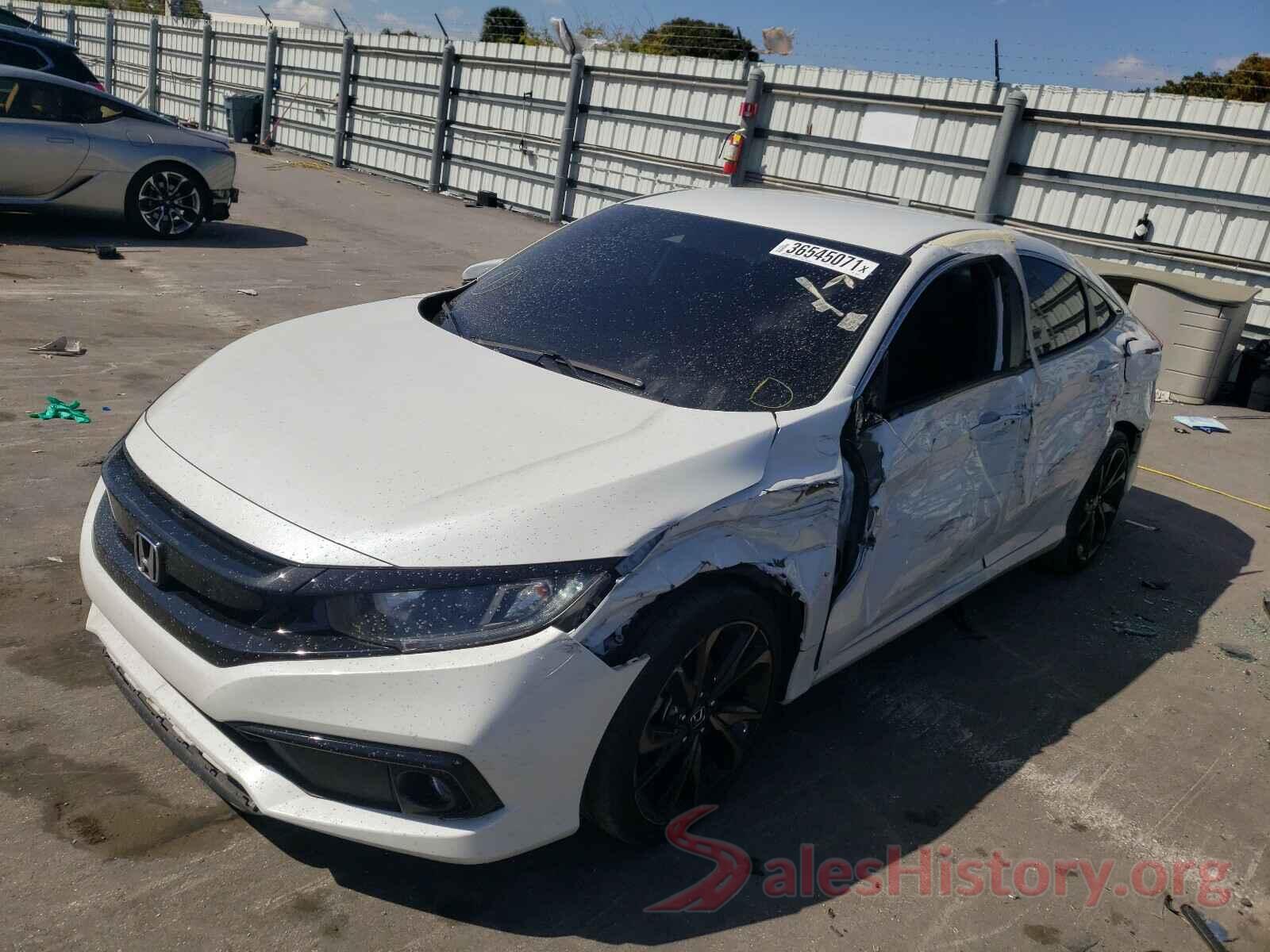 19XFC2F80LE004135 2020 HONDA CIVIC