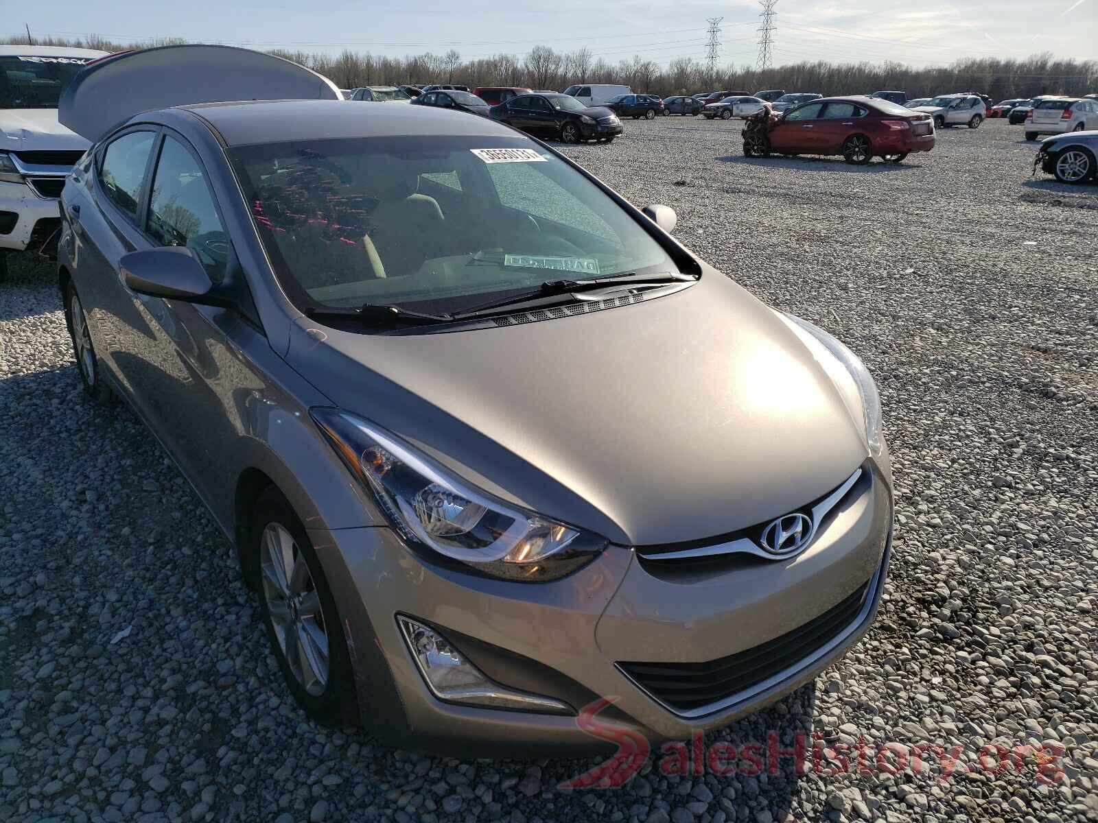 5NPDH4AE1GH783466 2016 HYUNDAI ELANTRA