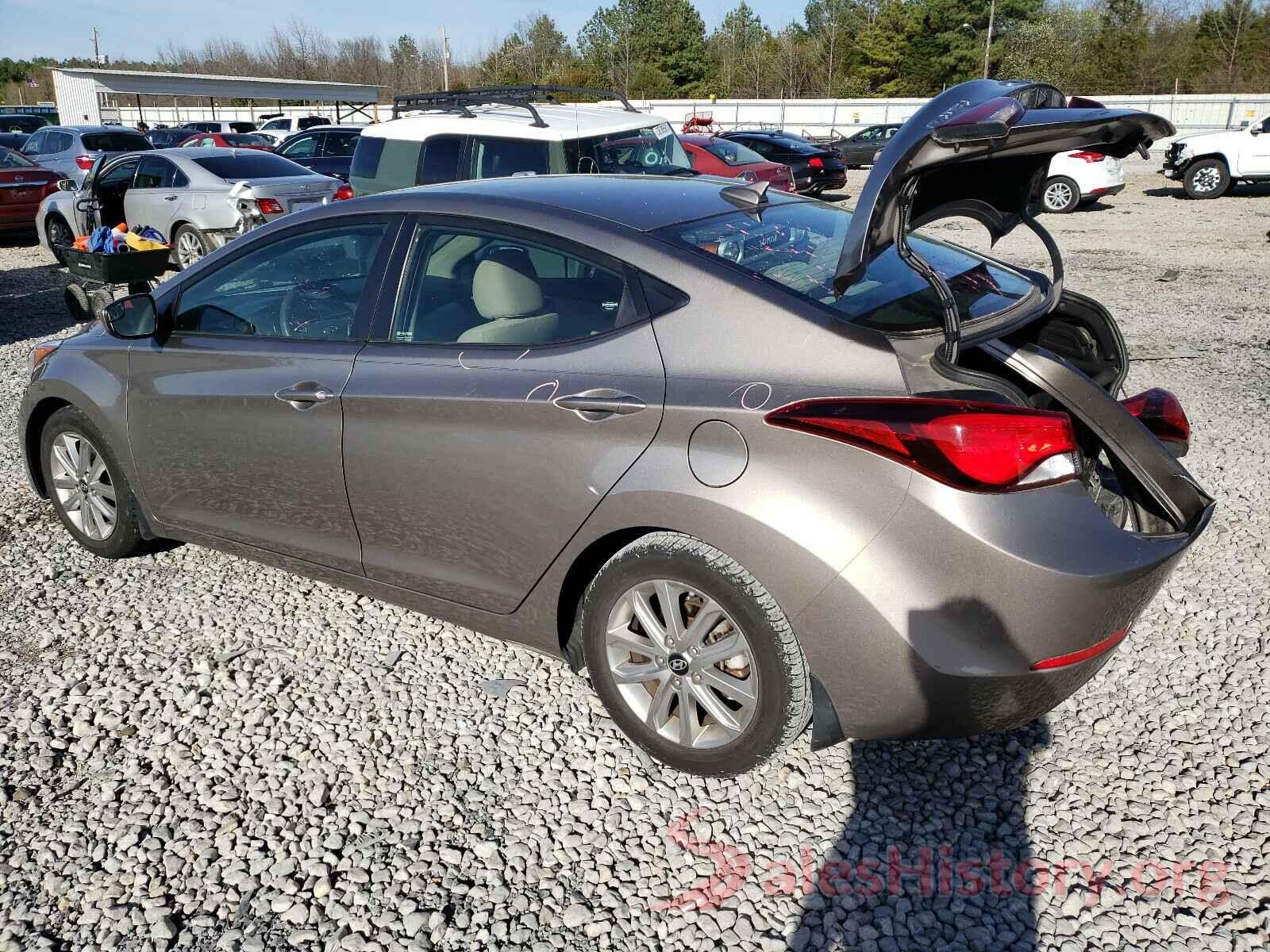 5NPDH4AE1GH783466 2016 HYUNDAI ELANTRA