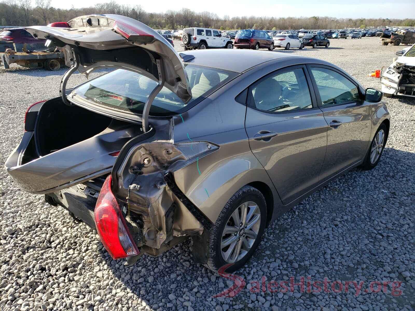 5NPDH4AE1GH783466 2016 HYUNDAI ELANTRA