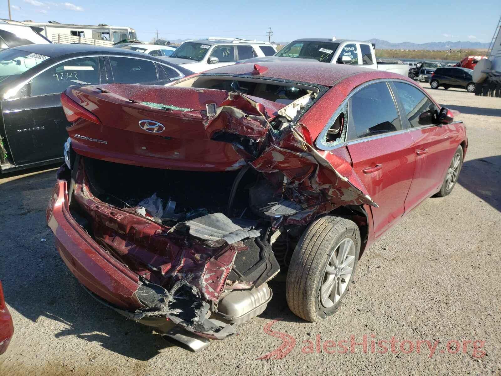 5NPE24AF0GH322225 2016 HYUNDAI SONATA