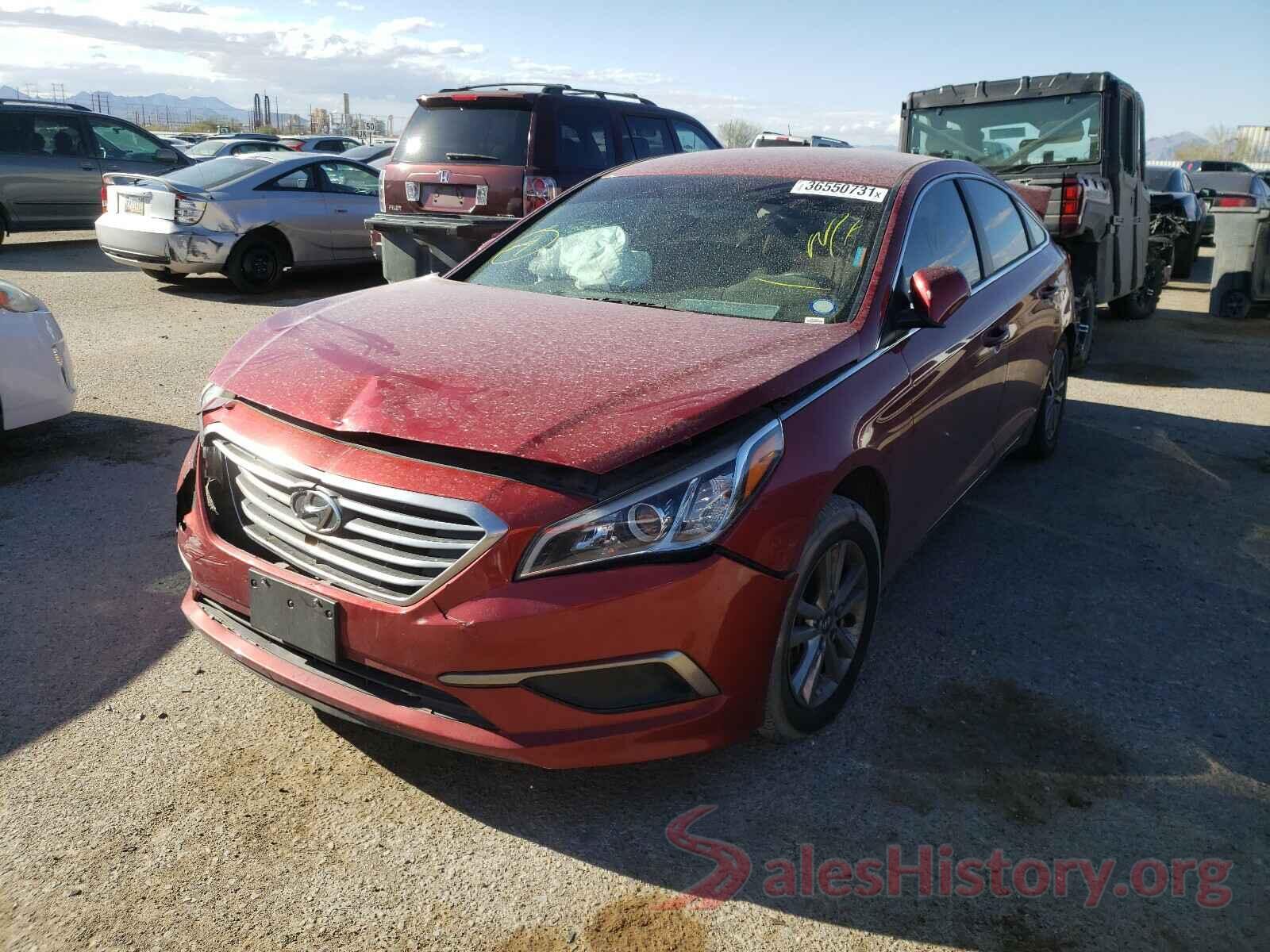 5NPE24AF0GH322225 2016 HYUNDAI SONATA