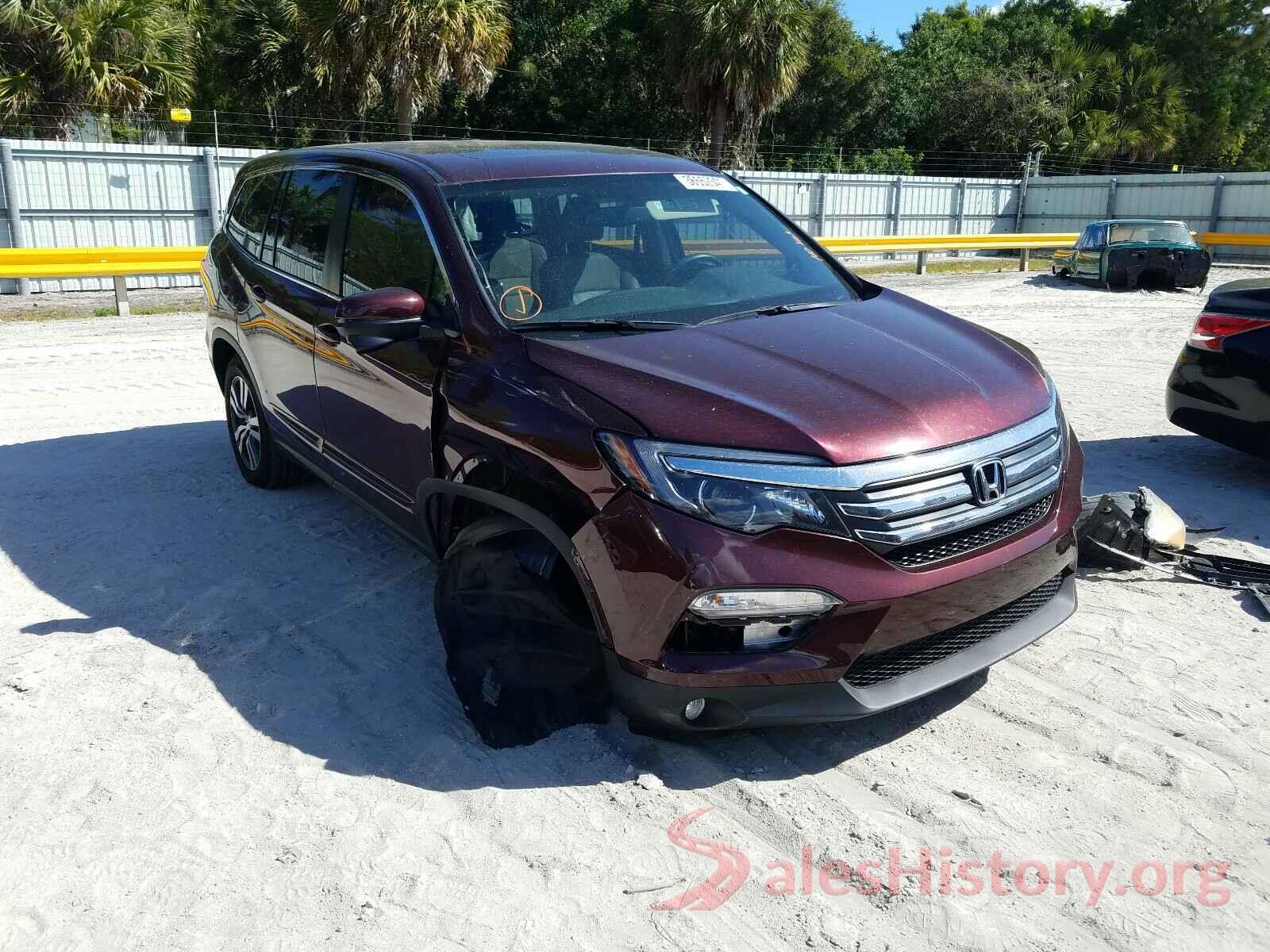 5FNYF6H83GB018325 2016 HONDA PILOT