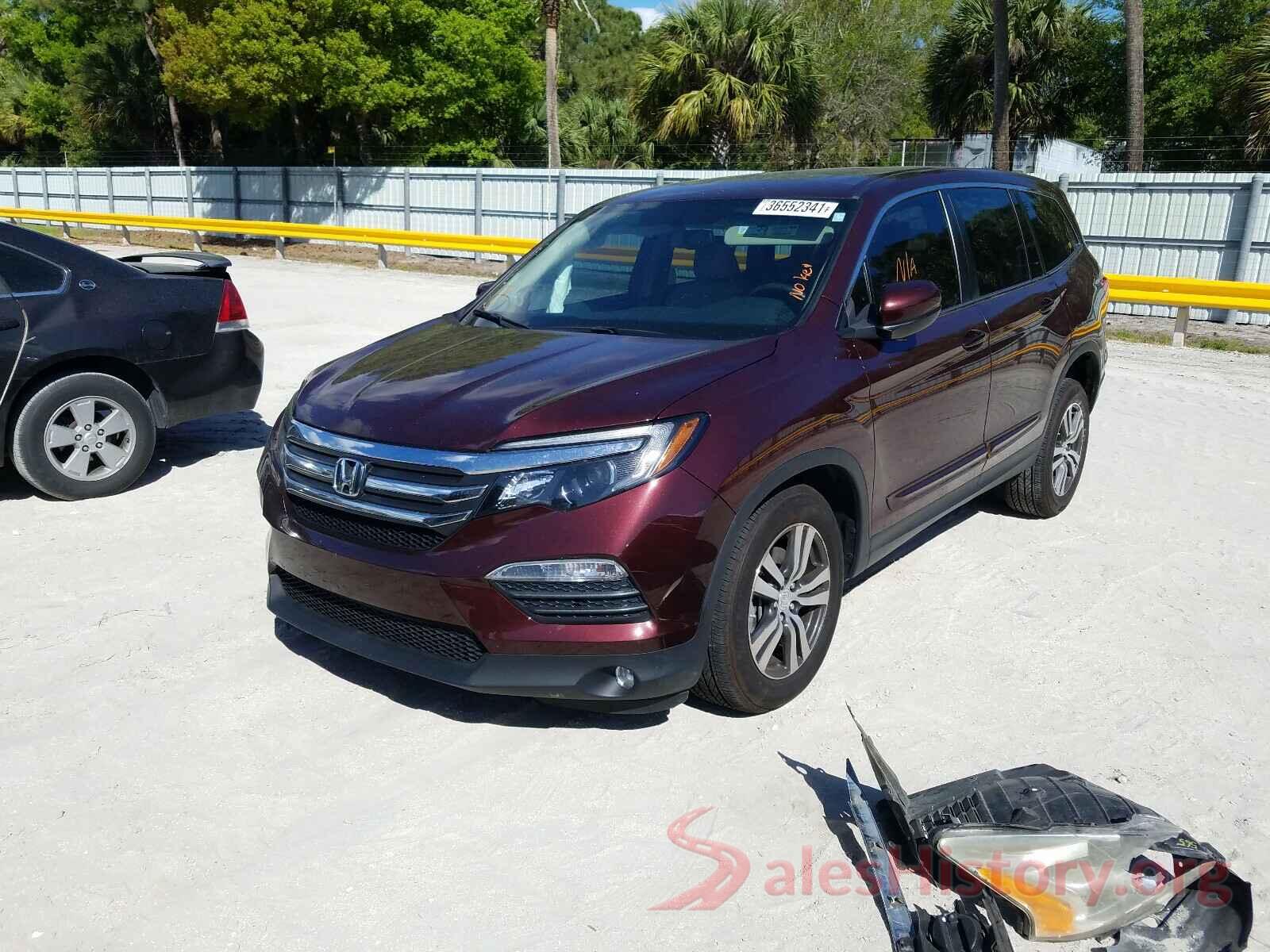 5FNYF6H83GB018325 2016 HONDA PILOT