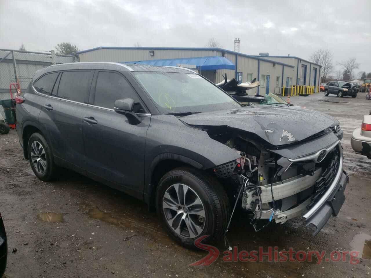 5TDGZRBH9MS154804 2021 TOYOTA HIGHLANDER