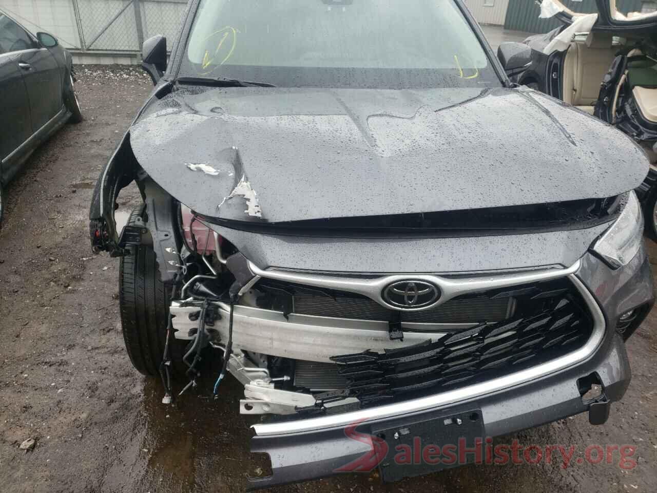 5TDGZRBH9MS154804 2021 TOYOTA HIGHLANDER