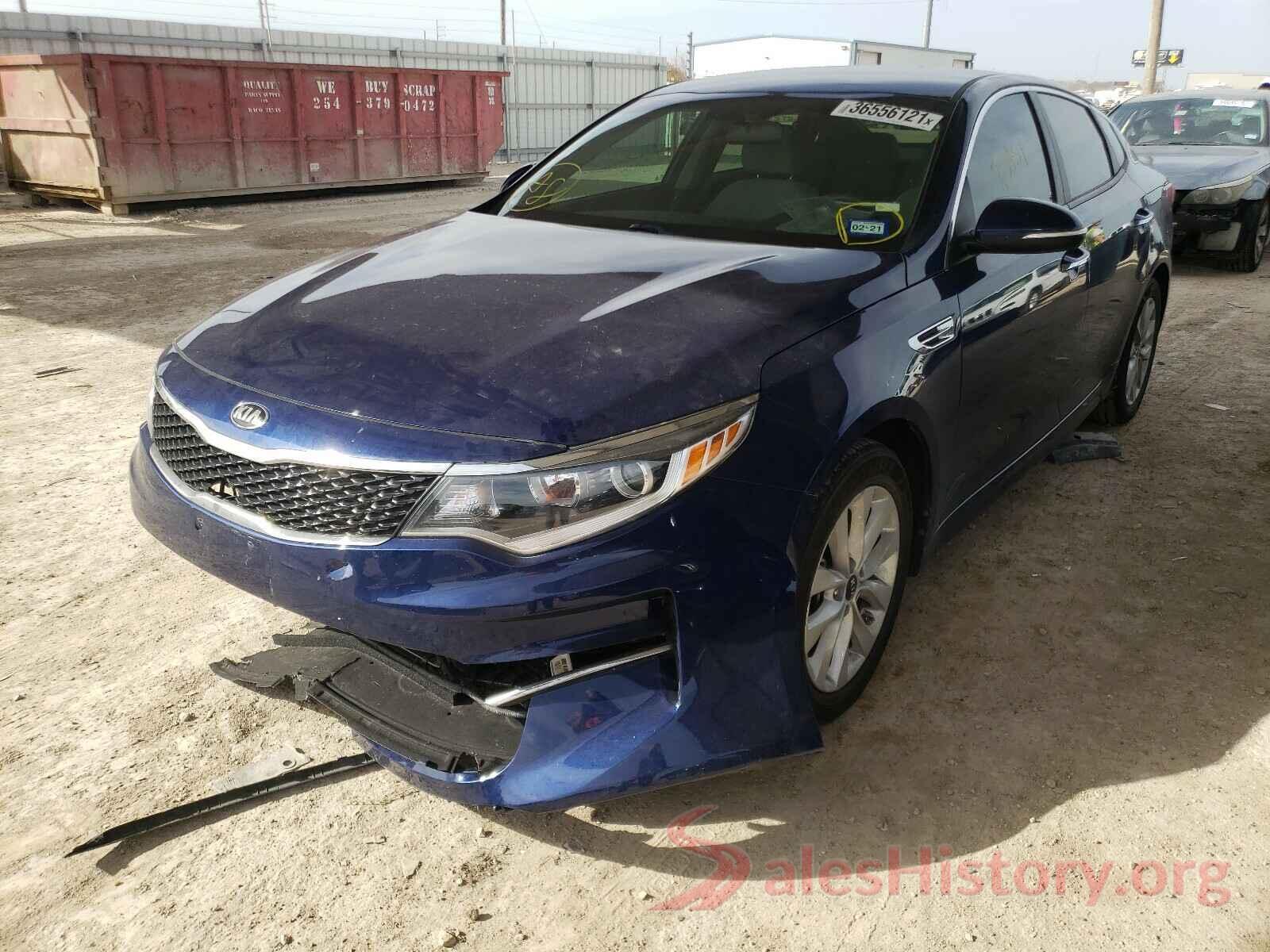 5XXGT4L33GG083628 2016 KIA OPTIMA