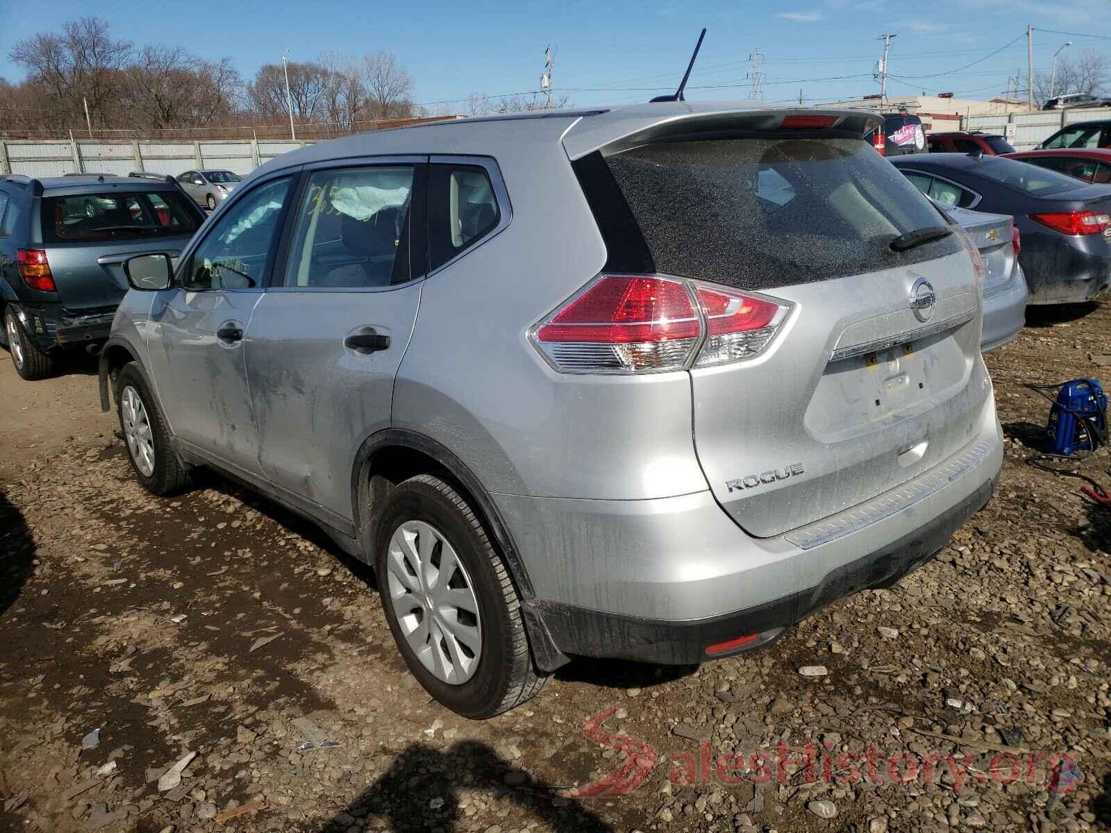 KNMAT2MV5GP651641 2016 NISSAN ROGUE