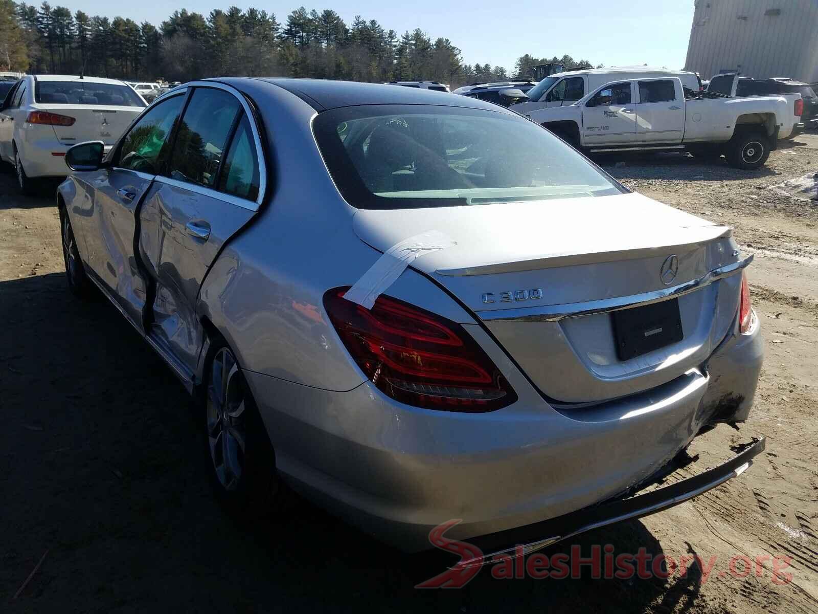 55SWF4KB9GU102891 2016 MERCEDES-BENZ C CLASS