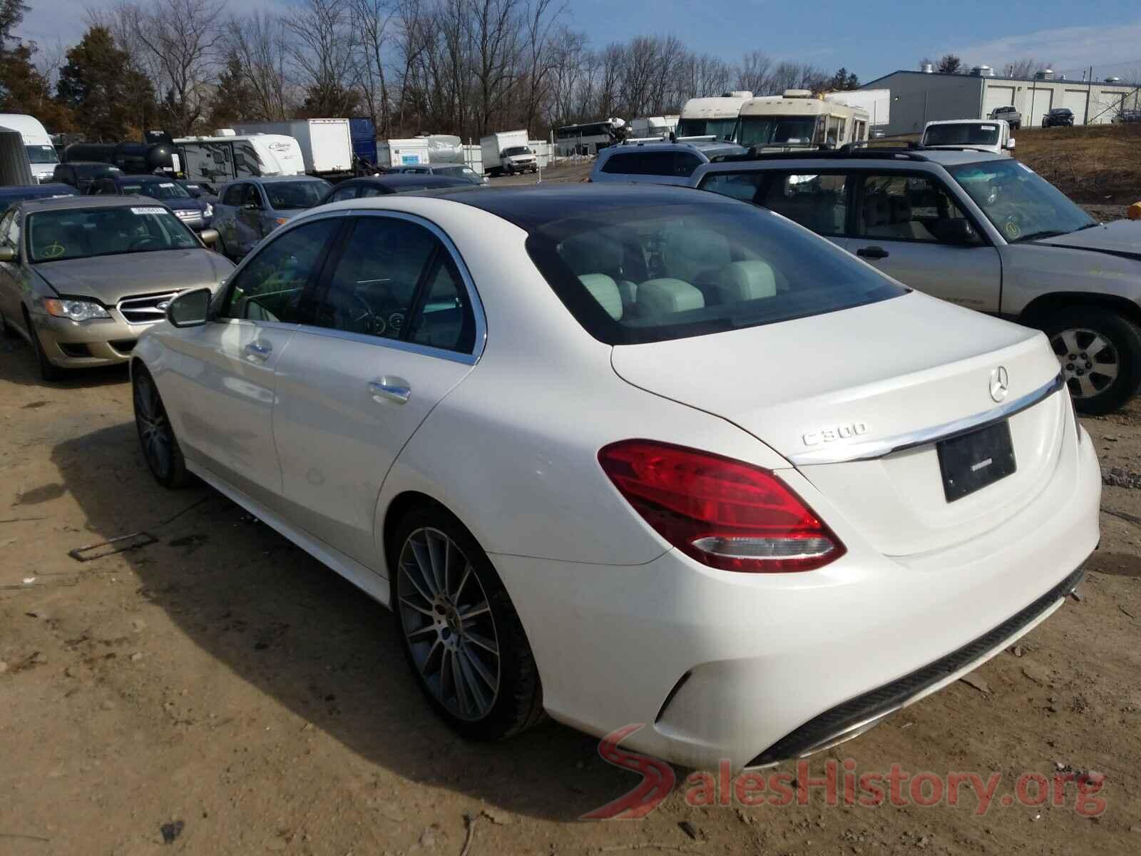 55SWF4JB0HU229533 2017 MERCEDES-BENZ C CLASS