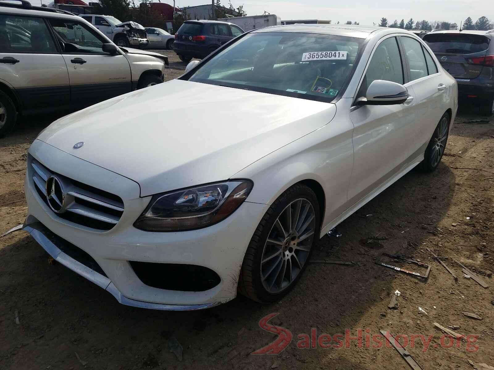 55SWF4JB0HU229533 2017 MERCEDES-BENZ C CLASS