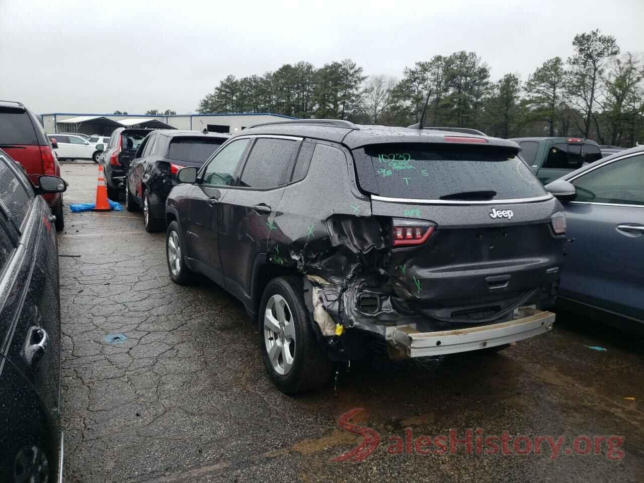 3C4NJCBB9LT118039 2020 JEEP COMPASS