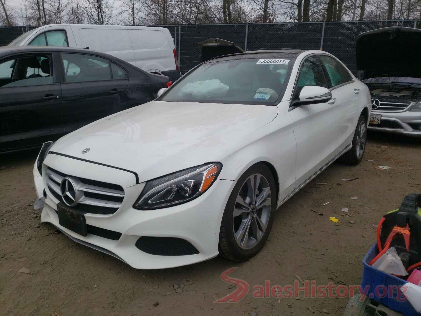 55SWF4KBXJU260115 2018 MERCEDES-BENZ C-CLASS