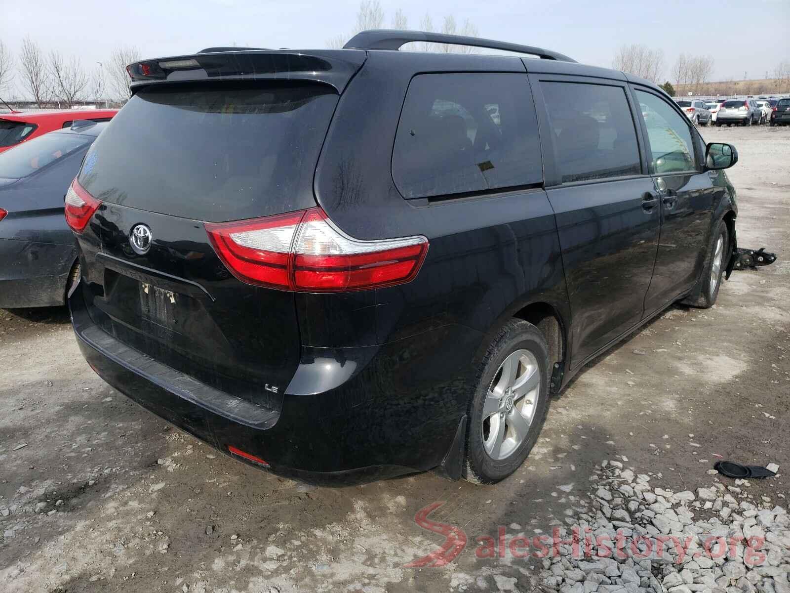 5TDKZ3DC0HS860929 2017 TOYOTA SIENNA