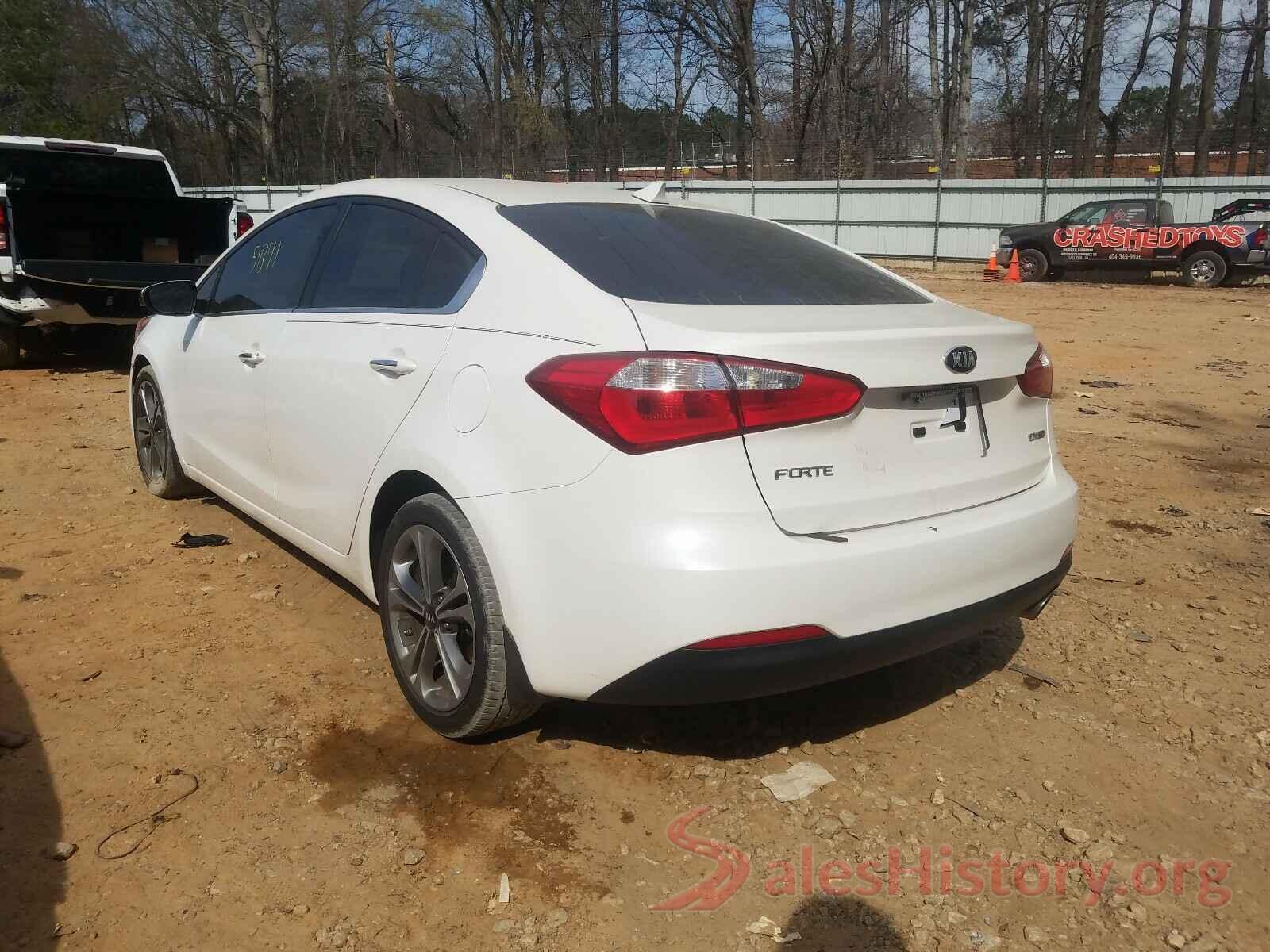 KNAFX4A83G5553382 2016 KIA FORTE