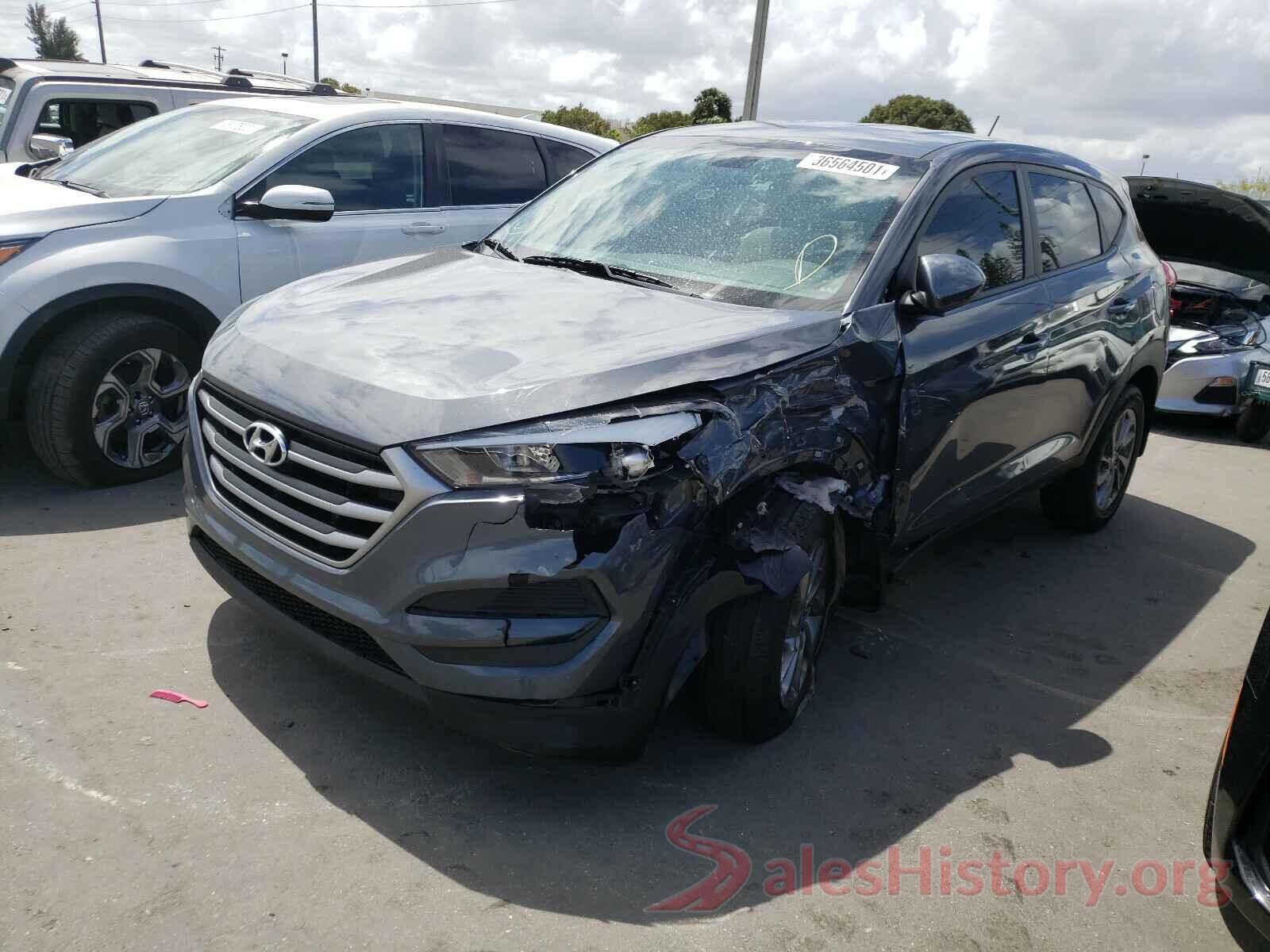 KM8J23A44JU740741 2018 HYUNDAI TUCSON