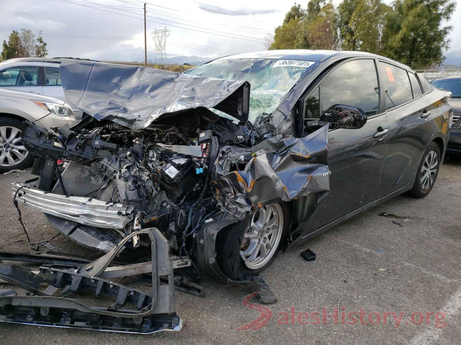 JTDKBRFU0H3045449 2017 TOYOTA PRIUS