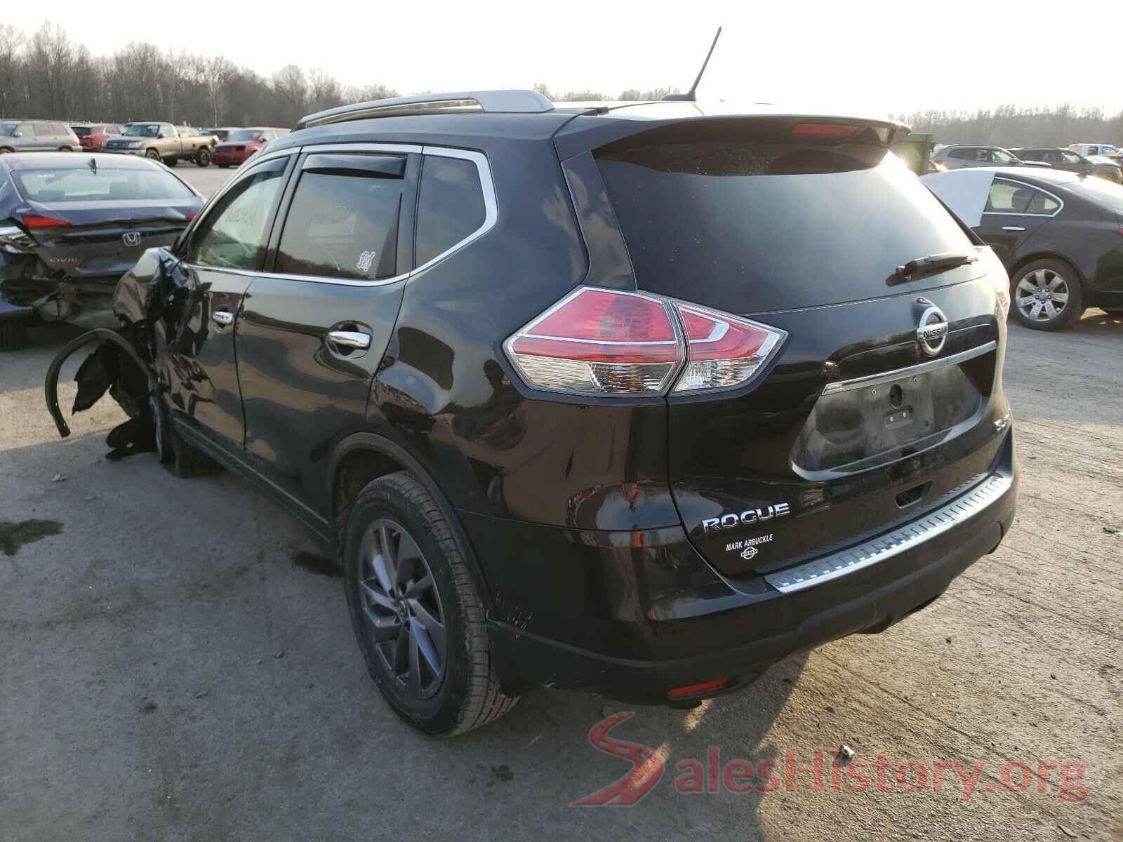 5N1AT2MV7GC743532 2016 NISSAN ROGUE