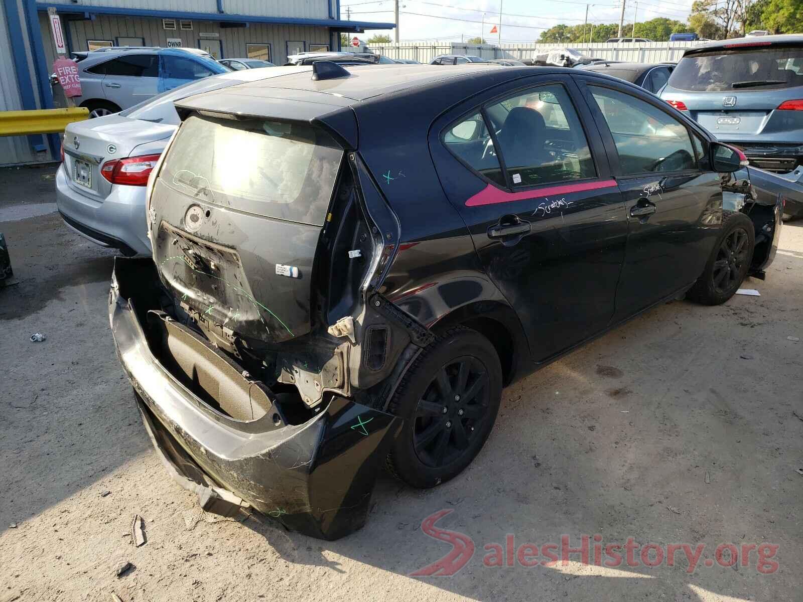 JTDKDTB31G1120383 2016 TOYOTA PRIUS