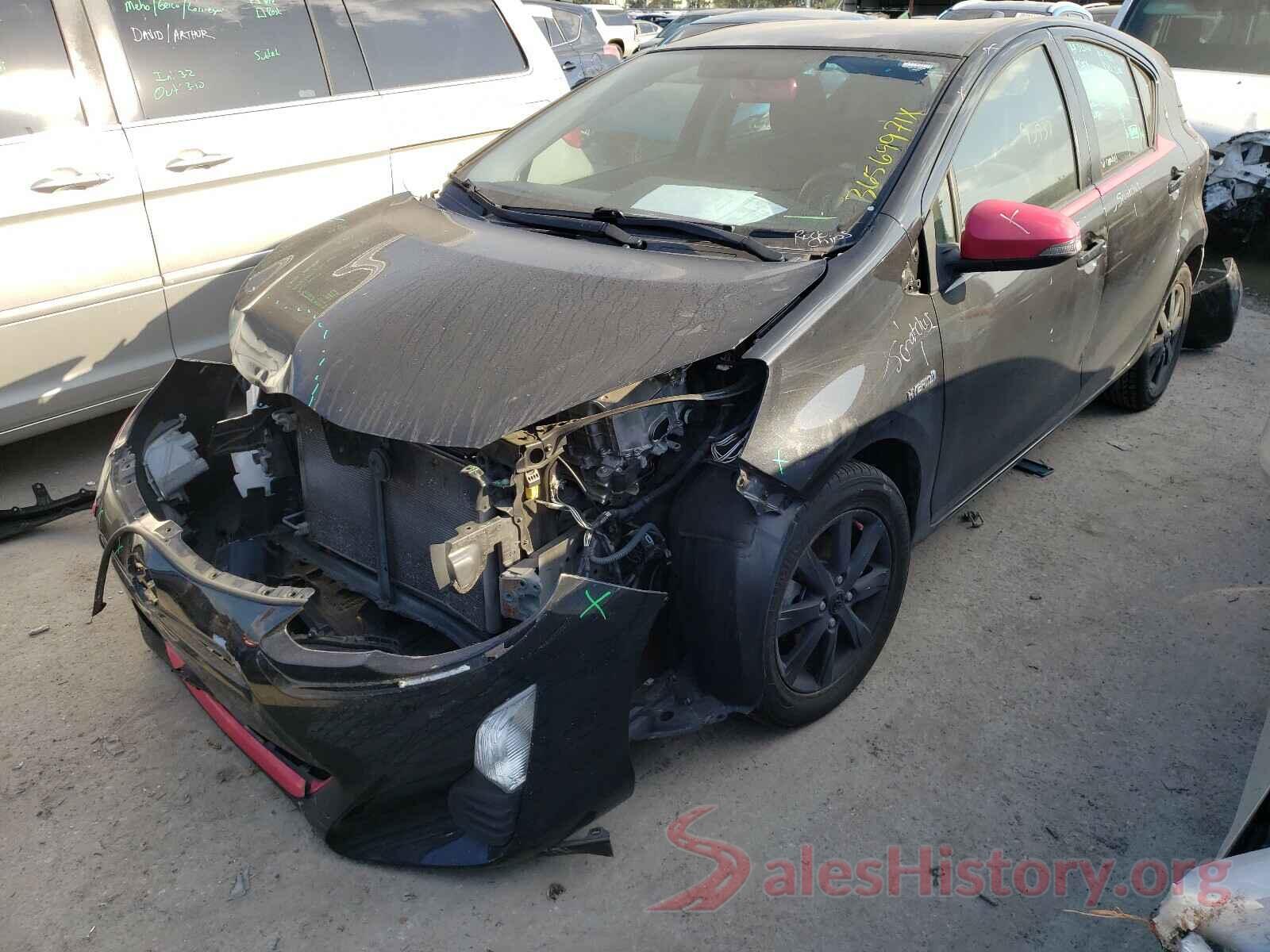 JTDKDTB31G1120383 2016 TOYOTA PRIUS