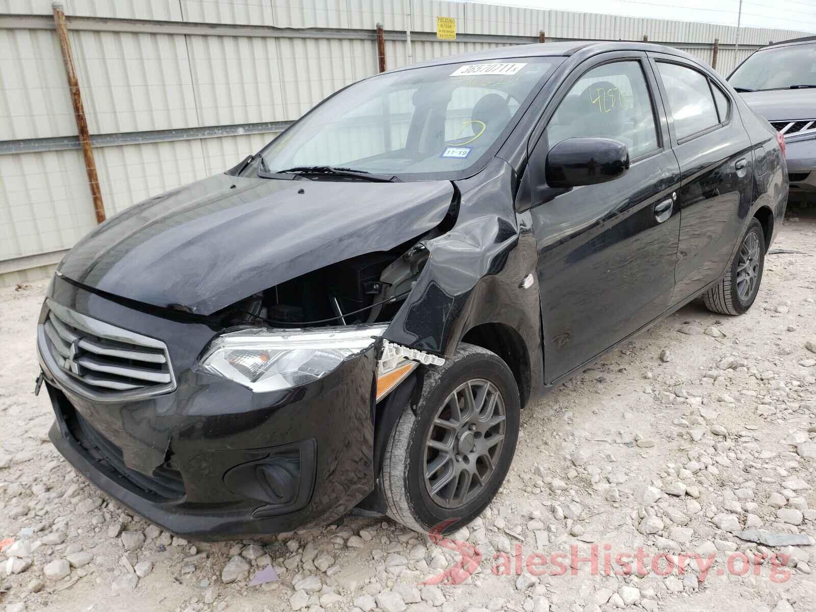 ML32F3FJ8HHF06624 2017 MITSUBISHI MIRAGE