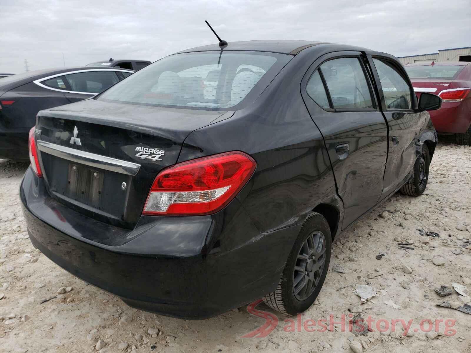 ML32F3FJ8HHF06624 2017 MITSUBISHI MIRAGE