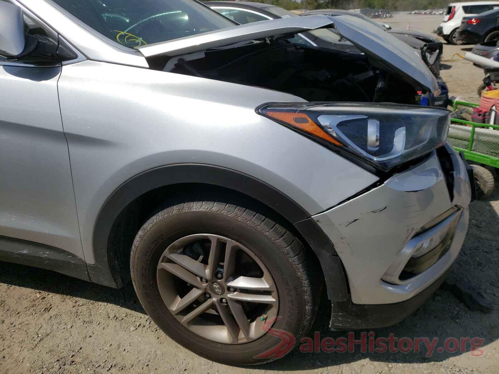 5XYZU3LB3JG562223 2018 HYUNDAI SANTA FE