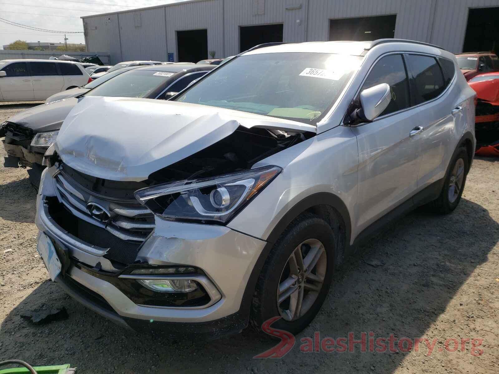 5XYZU3LB3JG562223 2018 HYUNDAI SANTA FE