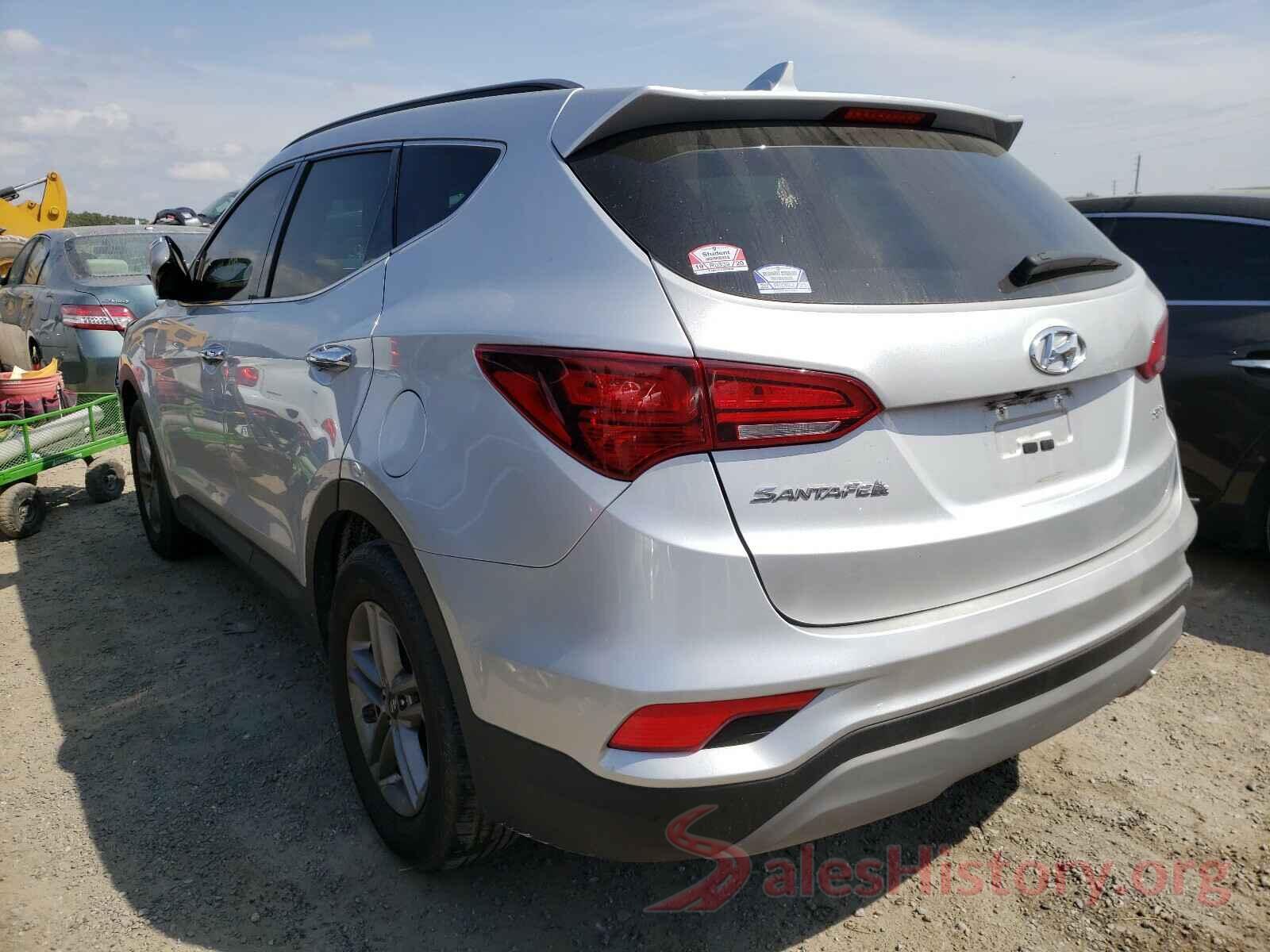 5XYZU3LB3JG562223 2018 HYUNDAI SANTA FE