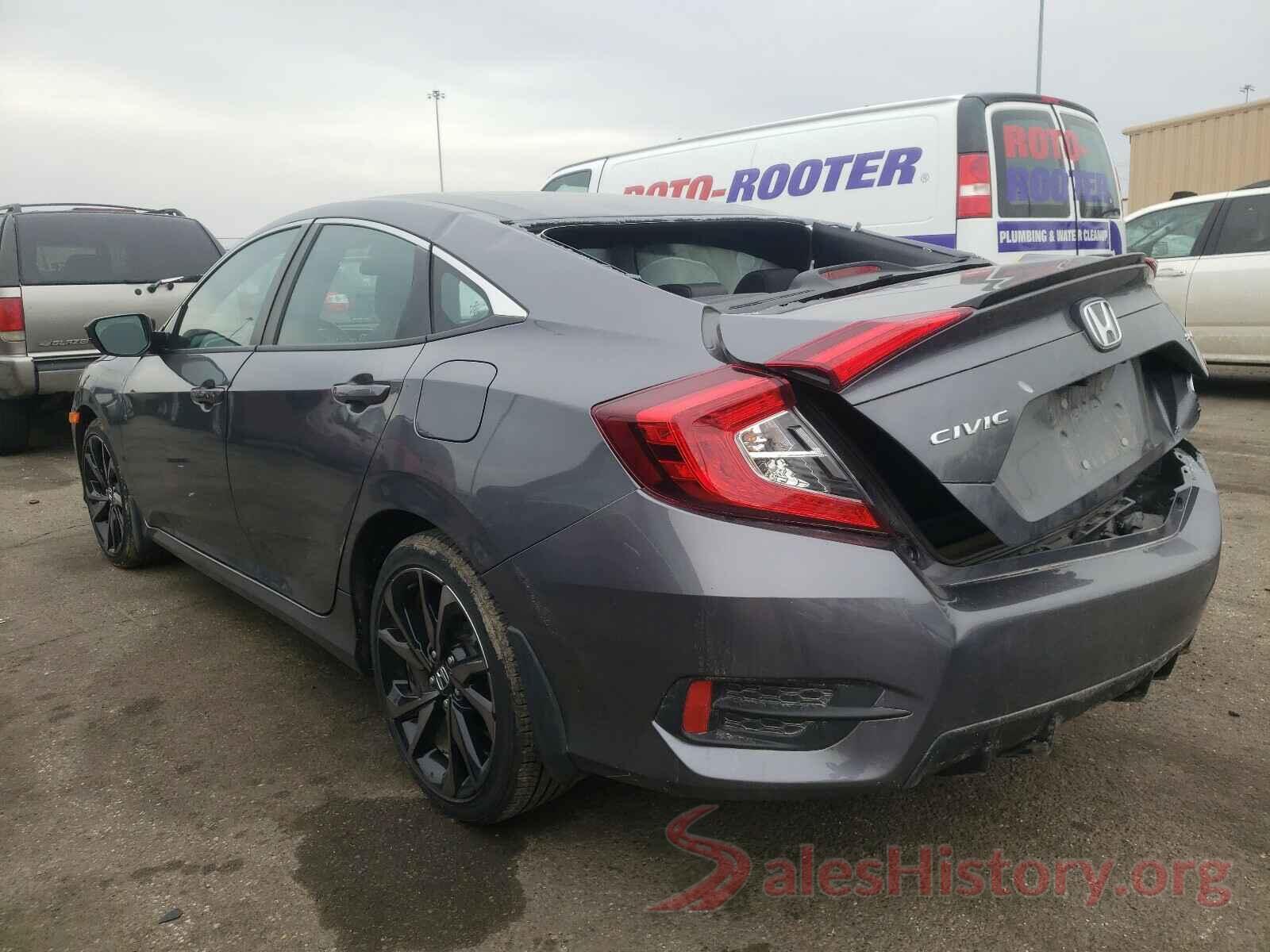 2HGFC2F86KH606686 2019 HONDA CIVIC