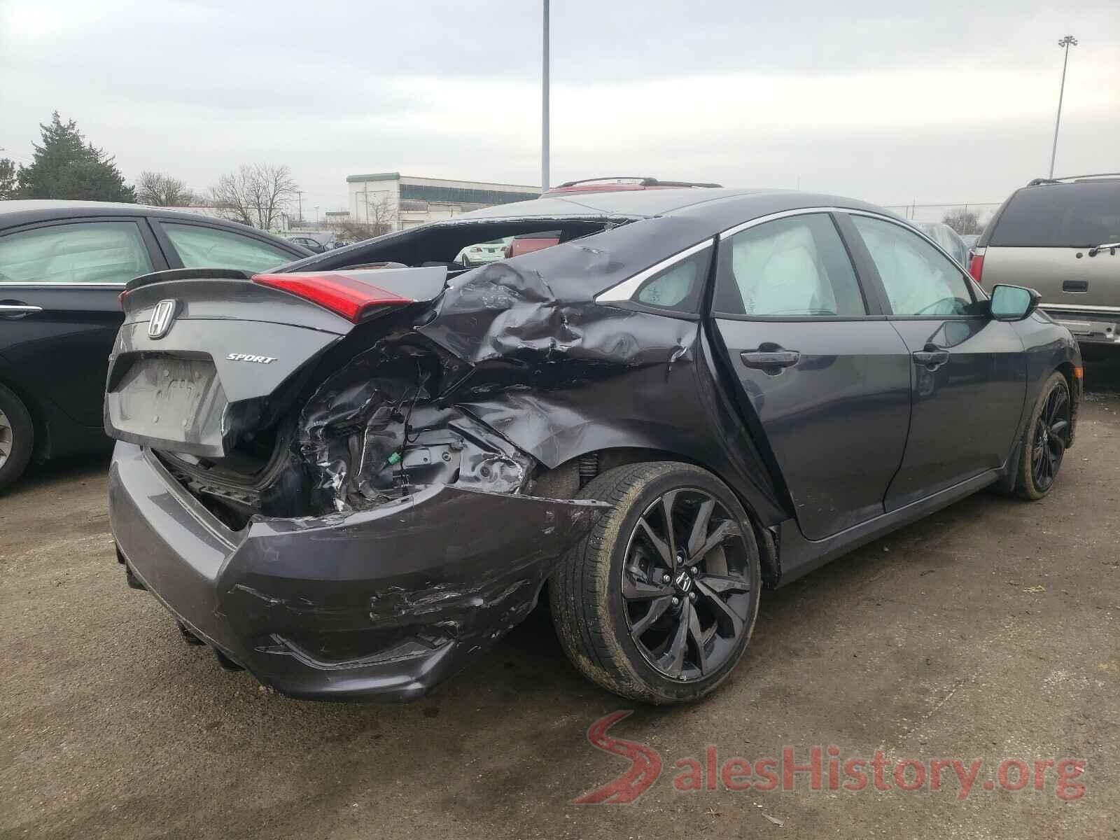 2HGFC2F86KH606686 2019 HONDA CIVIC