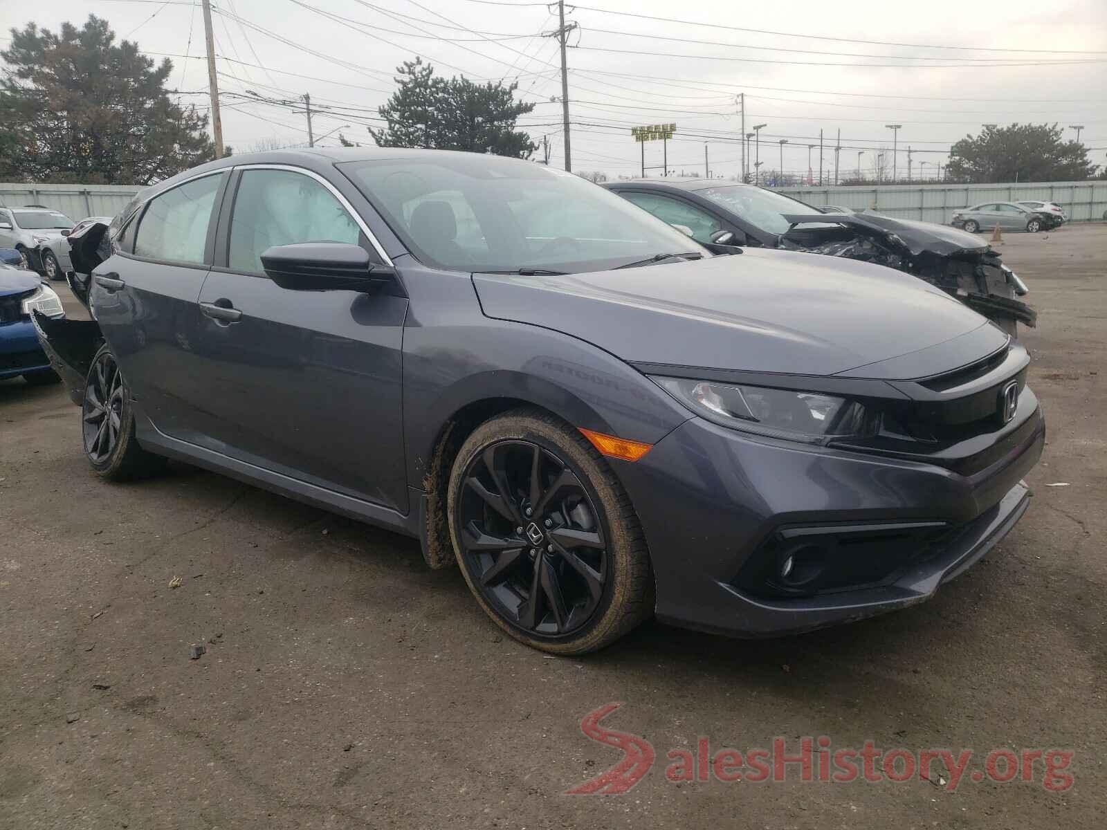 2HGFC2F86KH606686 2019 HONDA CIVIC