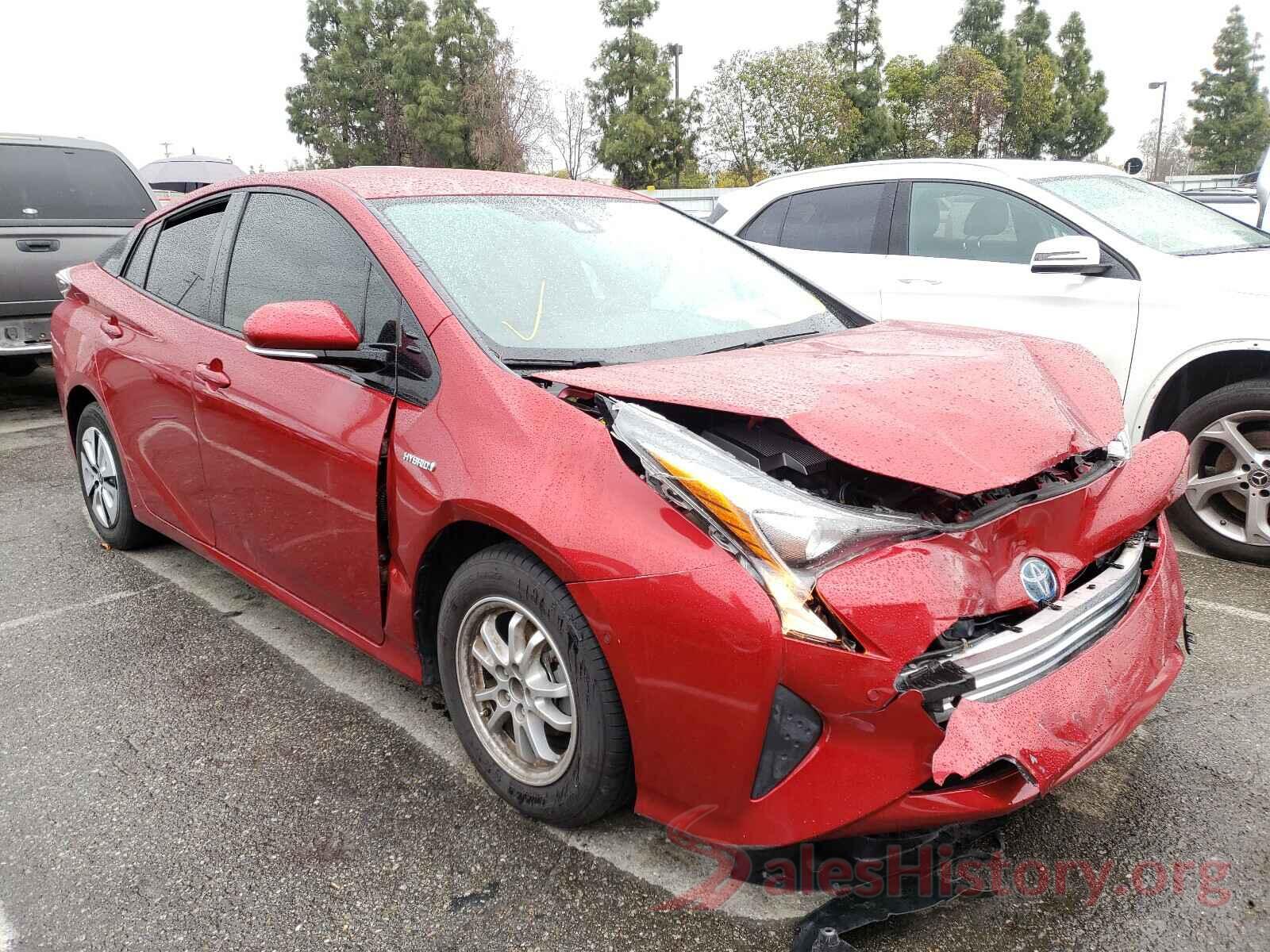 JTDKBRFU6H3567549 2017 TOYOTA PRIUS