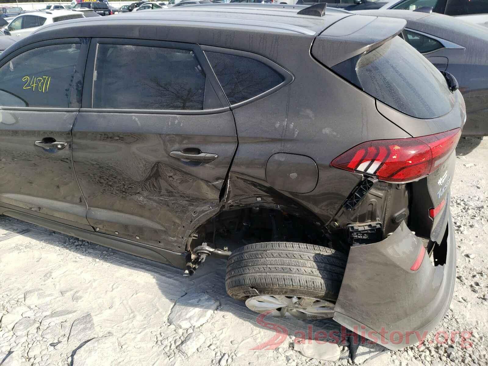 KM8J33A46KU002843 2019 HYUNDAI TUCSON