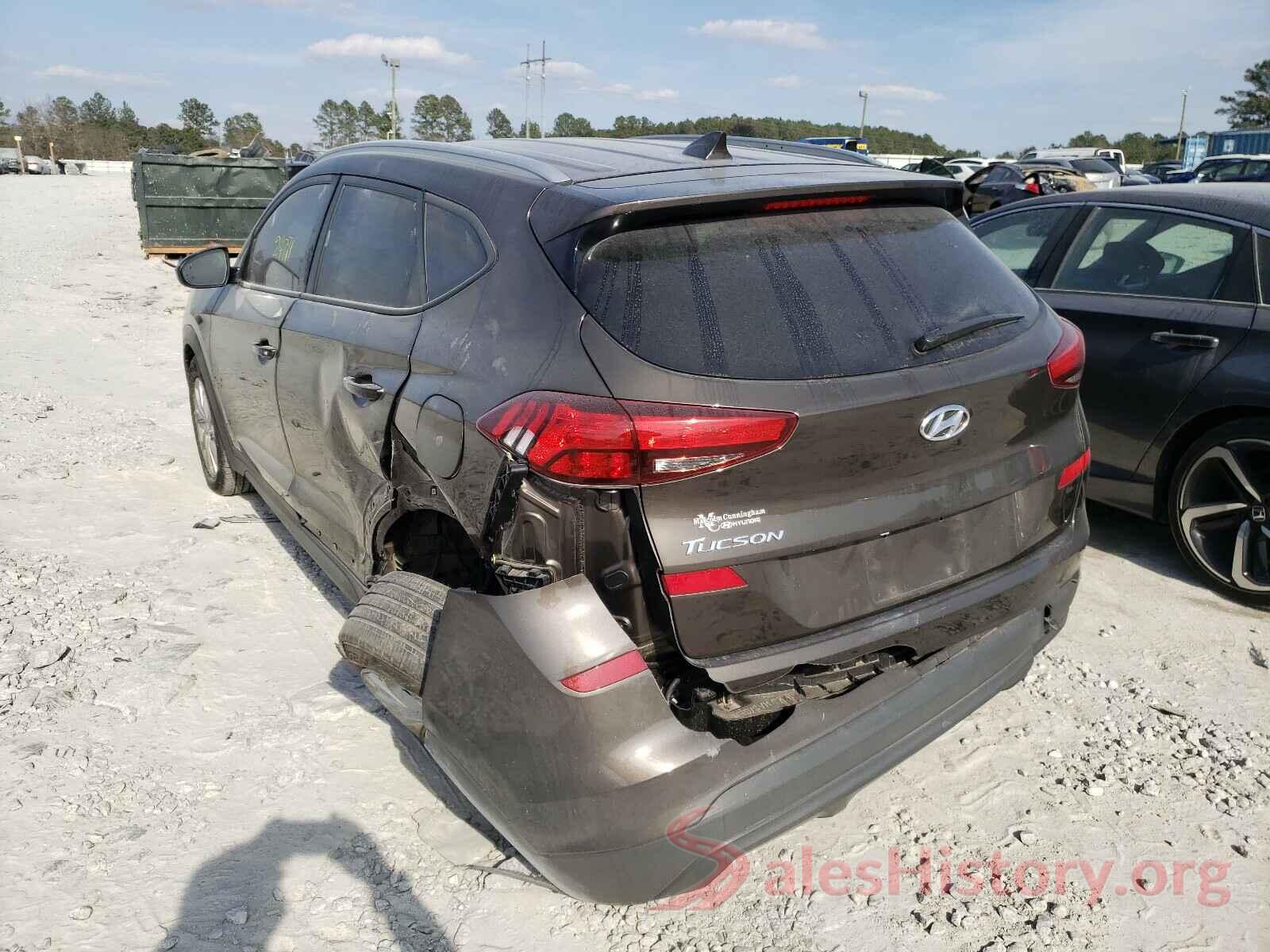 KM8J33A46KU002843 2019 HYUNDAI TUCSON