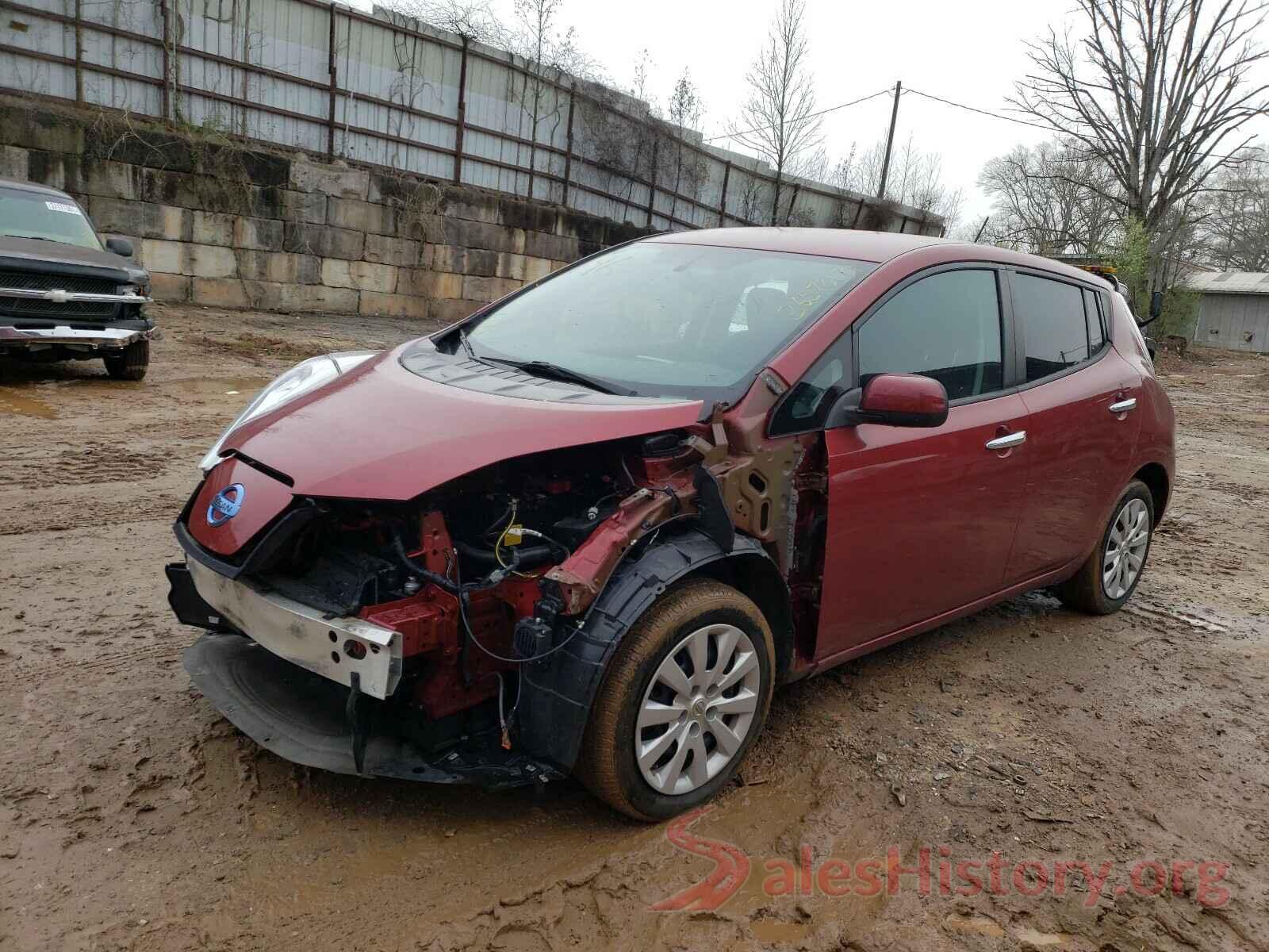 1N4AZ0CP3FC327864 2015 NISSAN LEAF