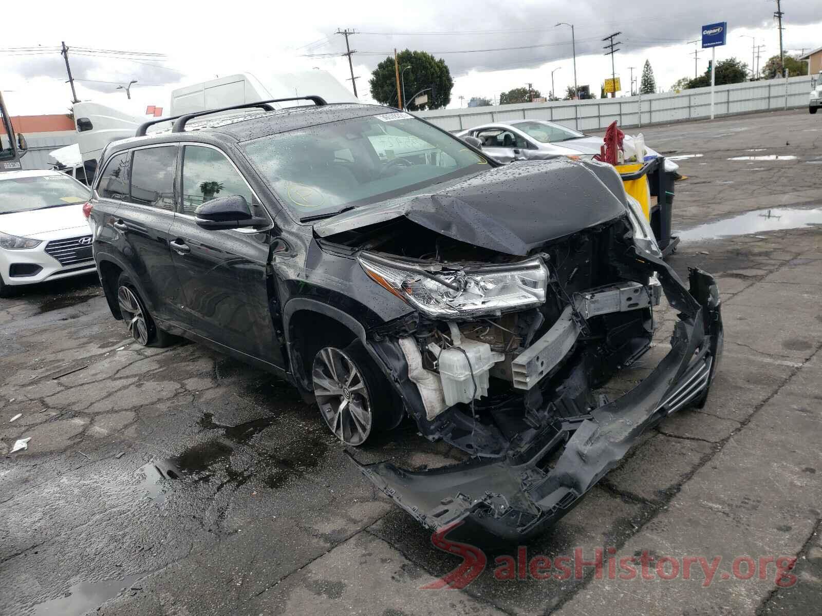 5TDZZRFH1HS229908 2017 TOYOTA HIGHLANDER