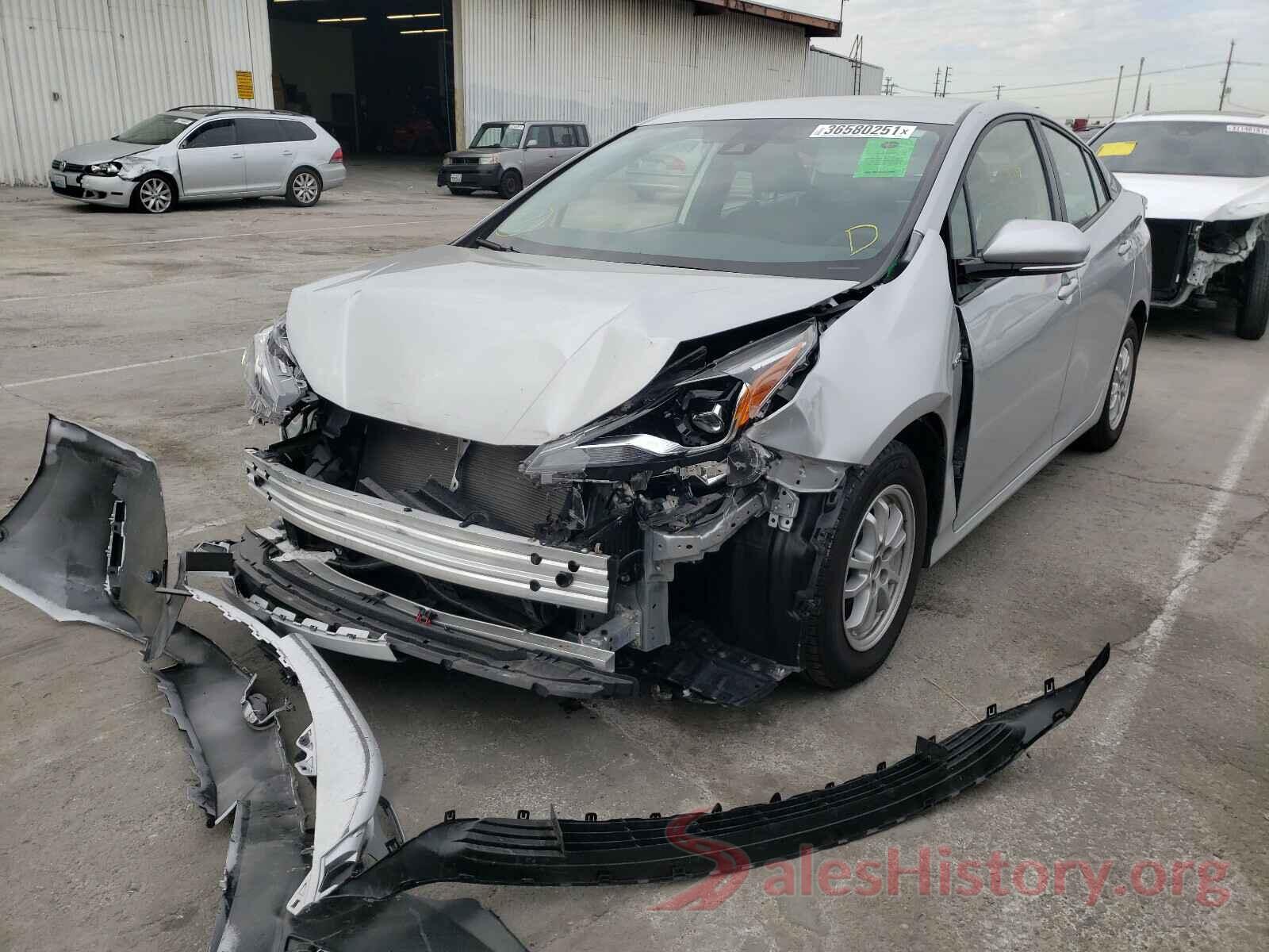 JTDKARFU9K3097852 2019 TOYOTA PRIUS